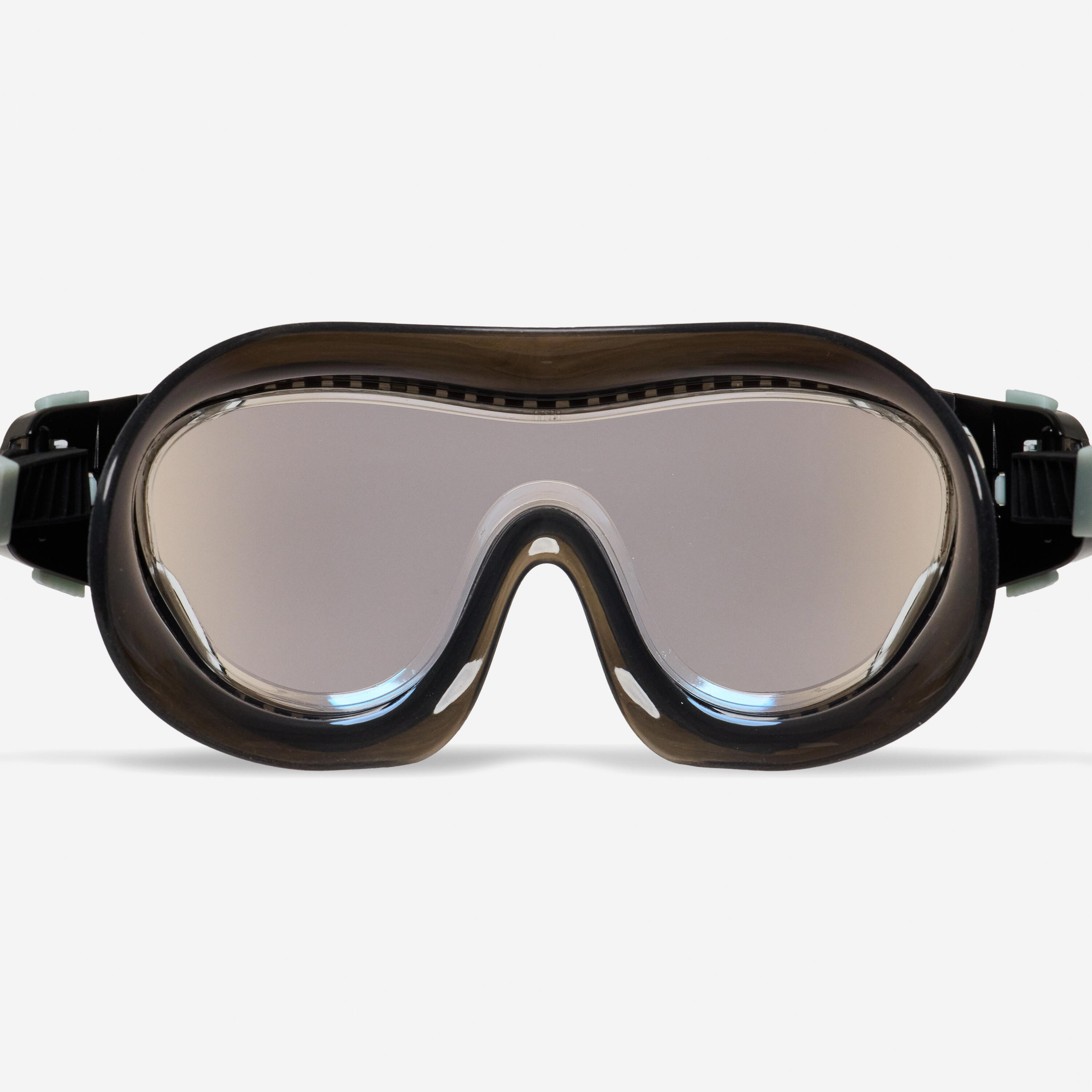 Masque de piscine, Spirit noir miroir jaune 2/6