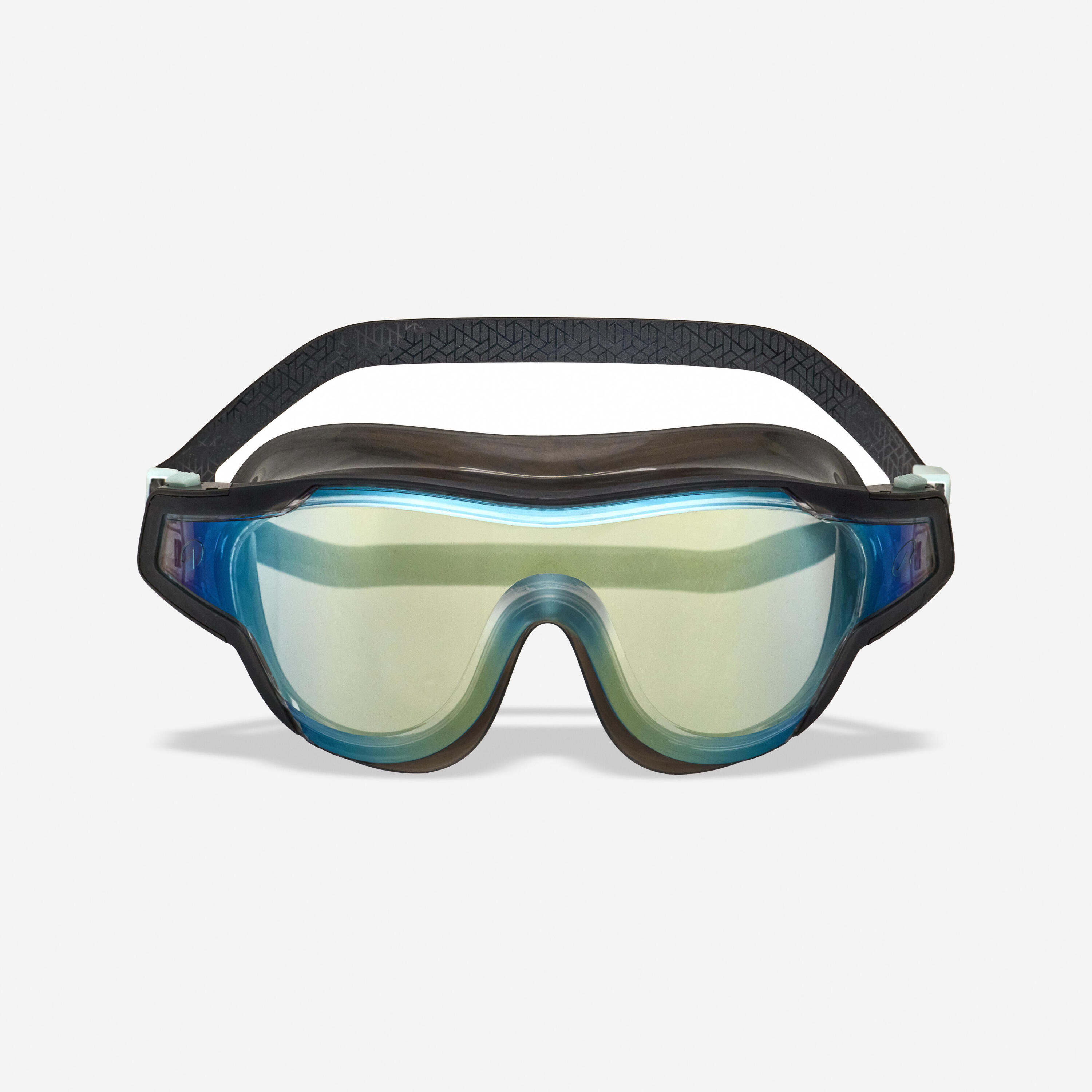 Masque de piscine, Spirit noir miroir jaune 3/6