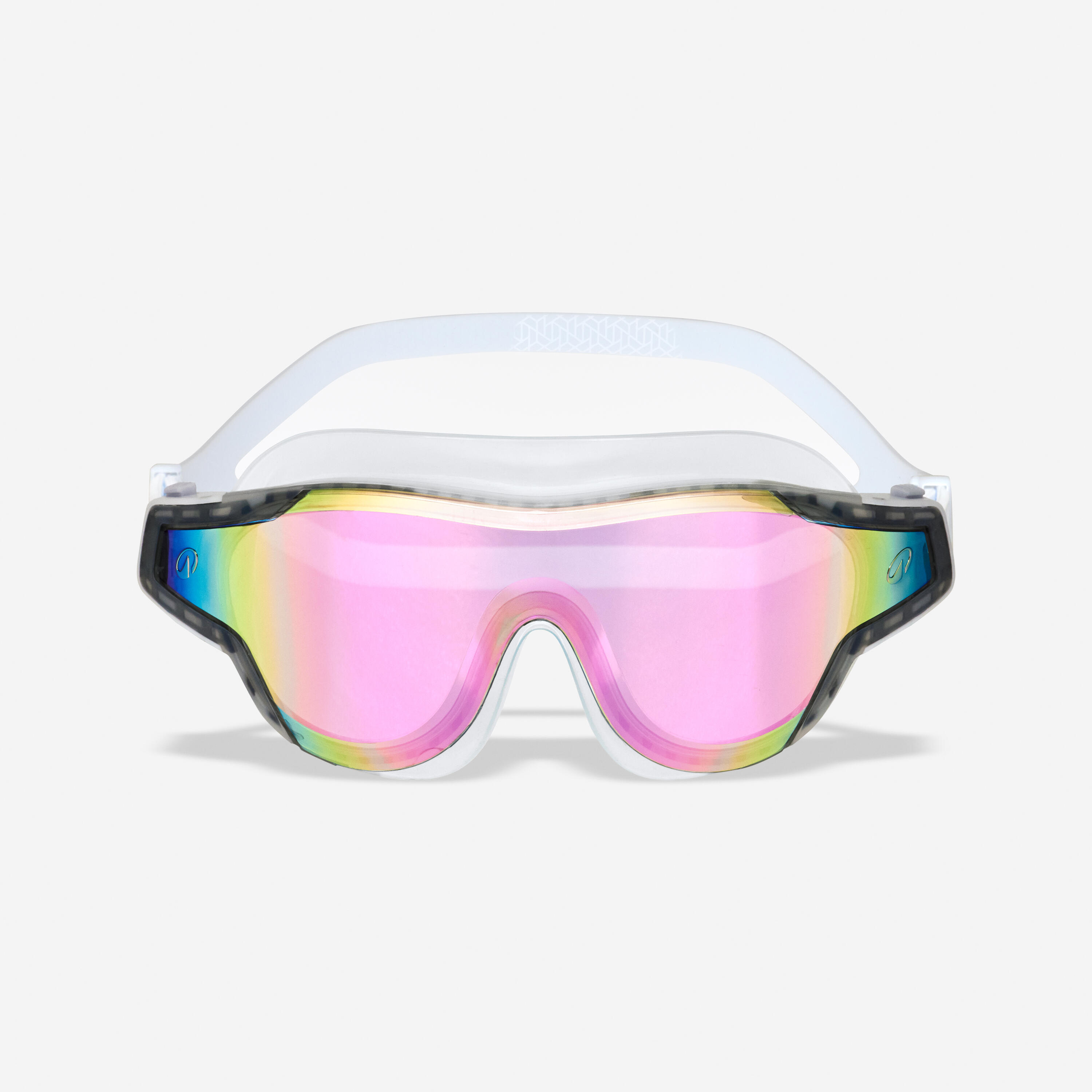 Masque de piscine, Spirit blanc fumé rose 3/6