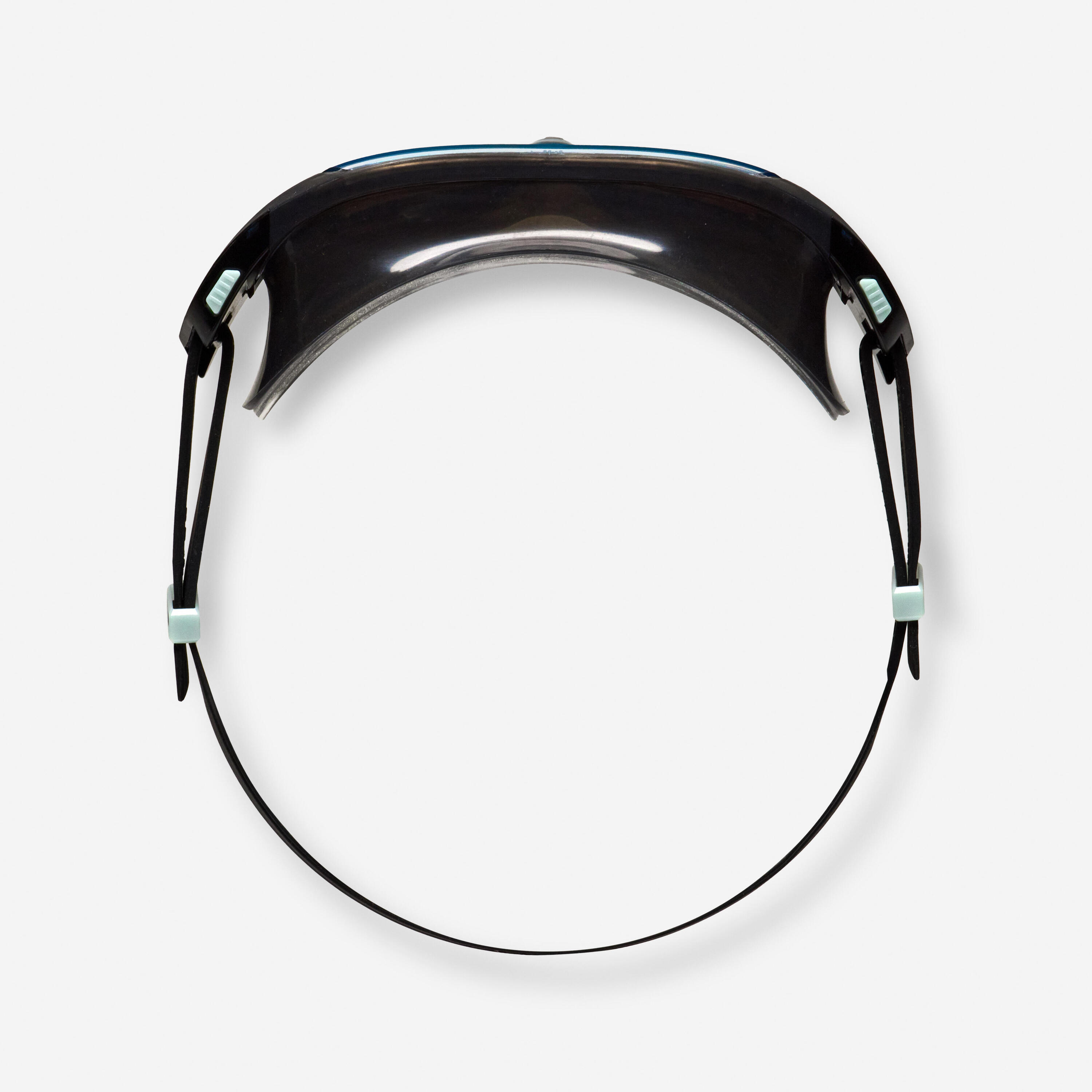 Masque de piscine, Spirit noir miroir jaune 5/6