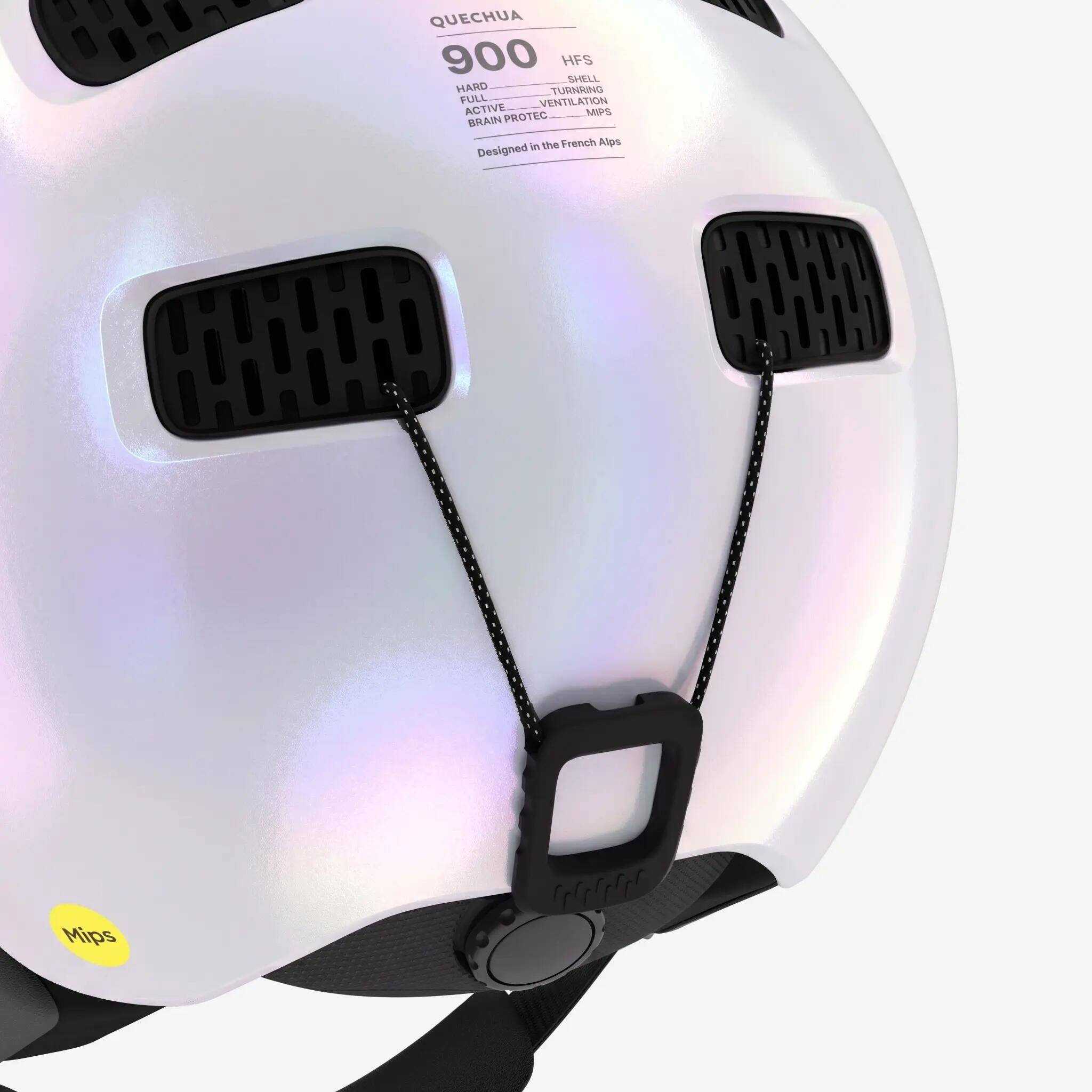 Casco esquí y snowboard adulto y niños - FS 900 blanco ultra  5/8