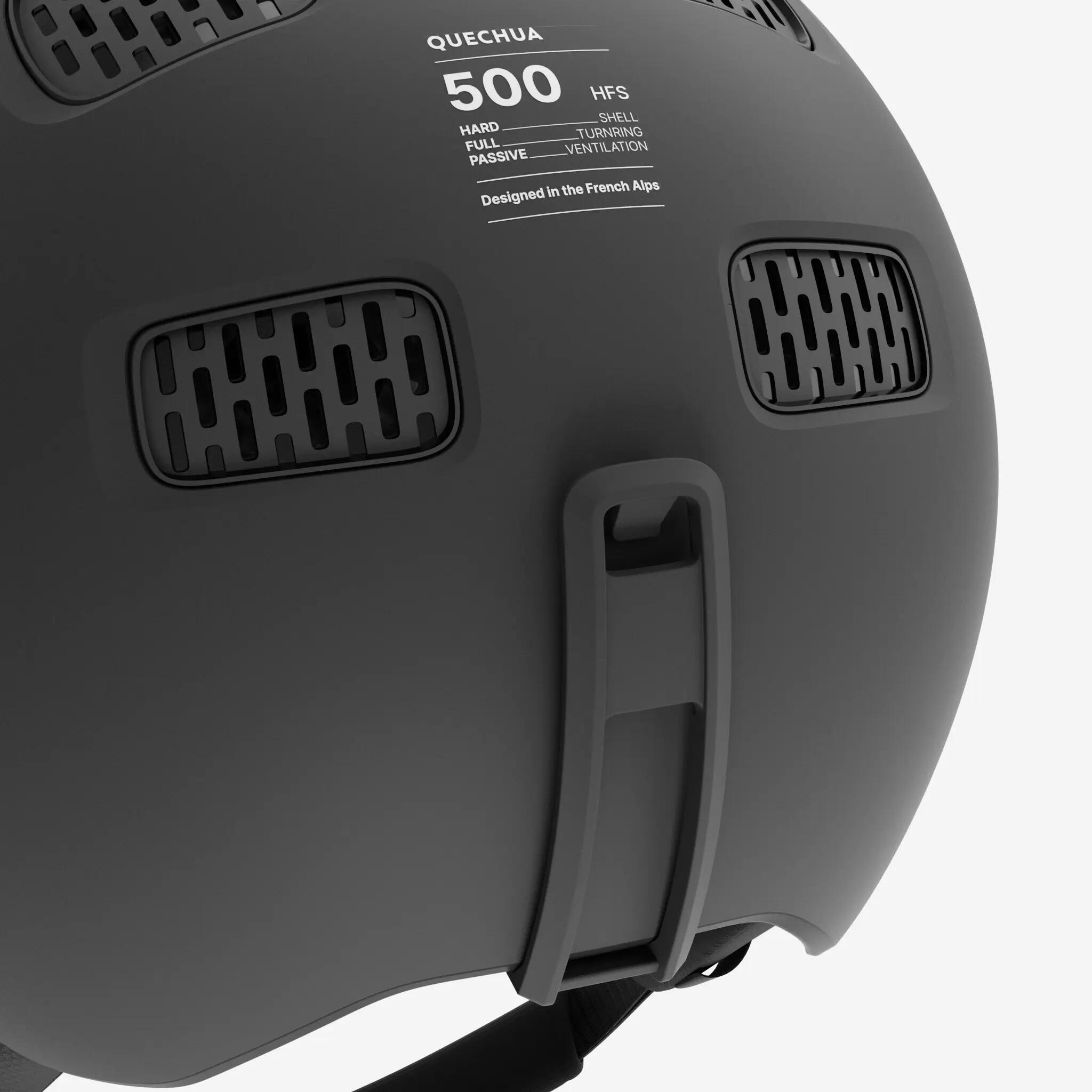 Kask narciarski i snowboardowy dla dorosłych Quechua AM500 Visor+ 5/8