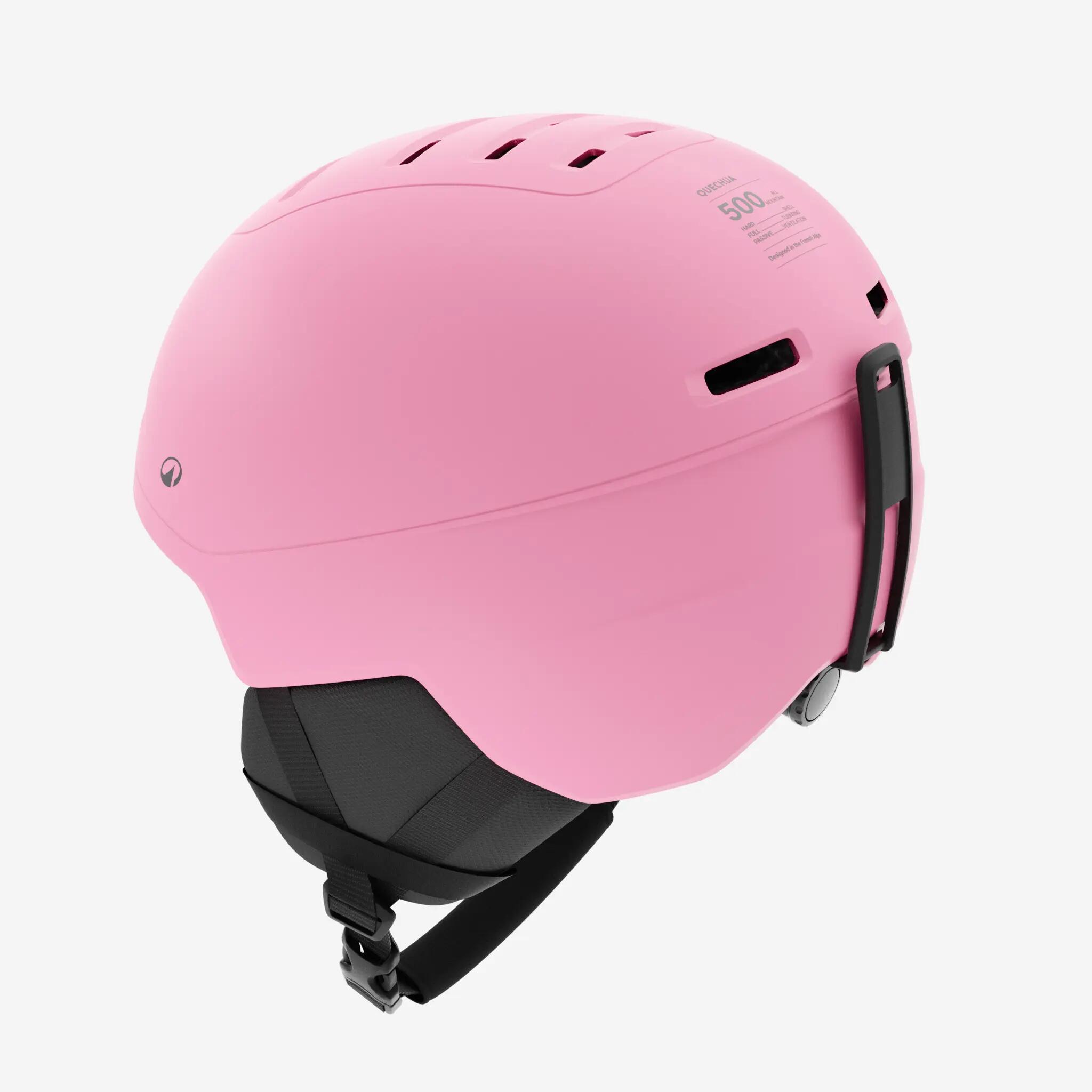 Lyžařská a snowboardová helma AM500 Visor+ pro dospělé 7/8