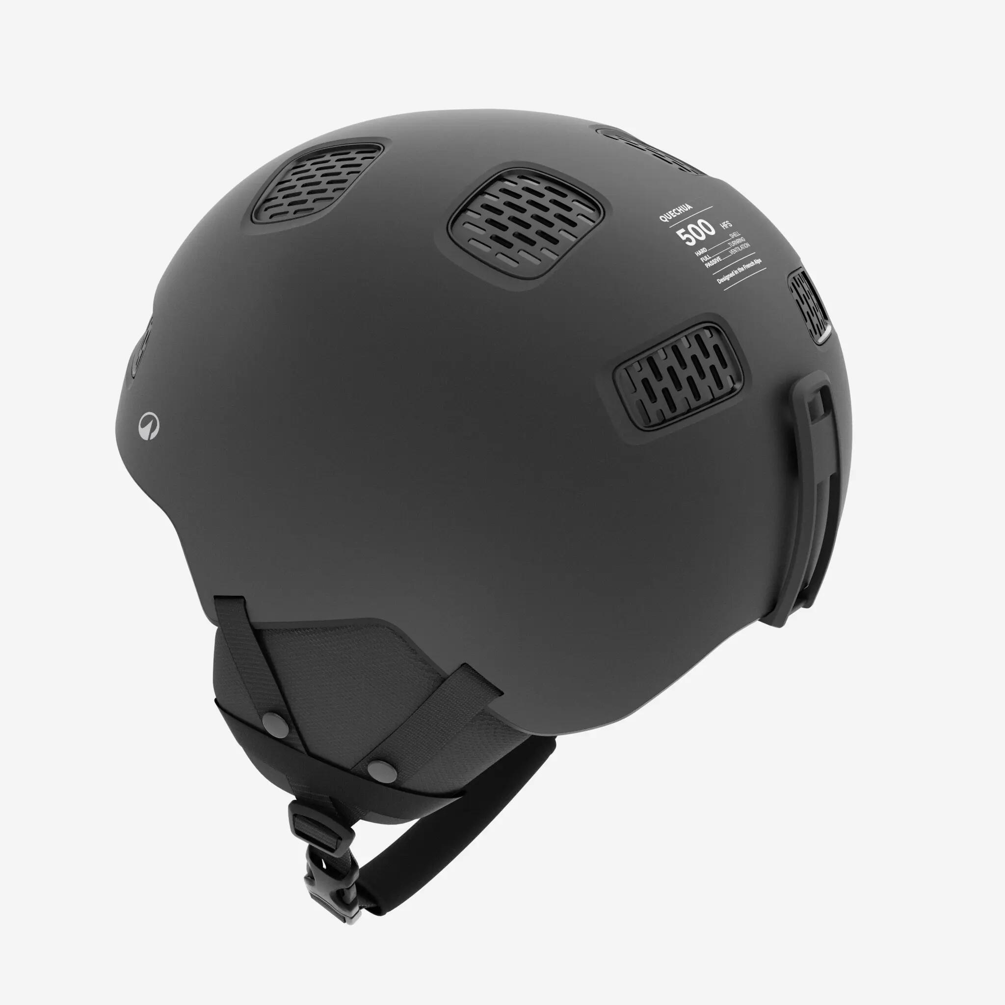 Kask narciarski i snowboardowy dla dorosłych Quechua AM500 Visor+ 6/8