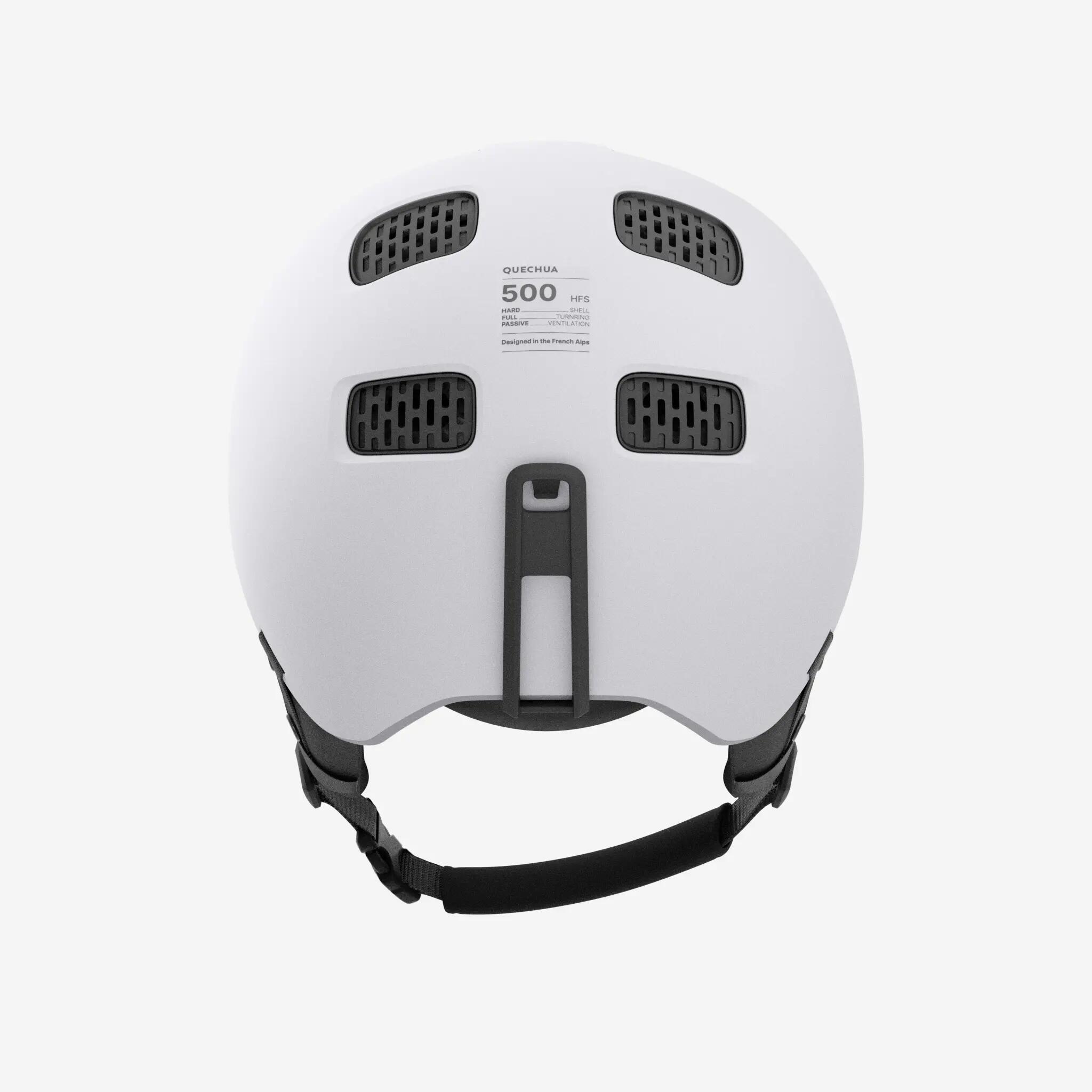 Lyžařská a snowboardová helma AM500 Visor+ pro dospělé 4/8