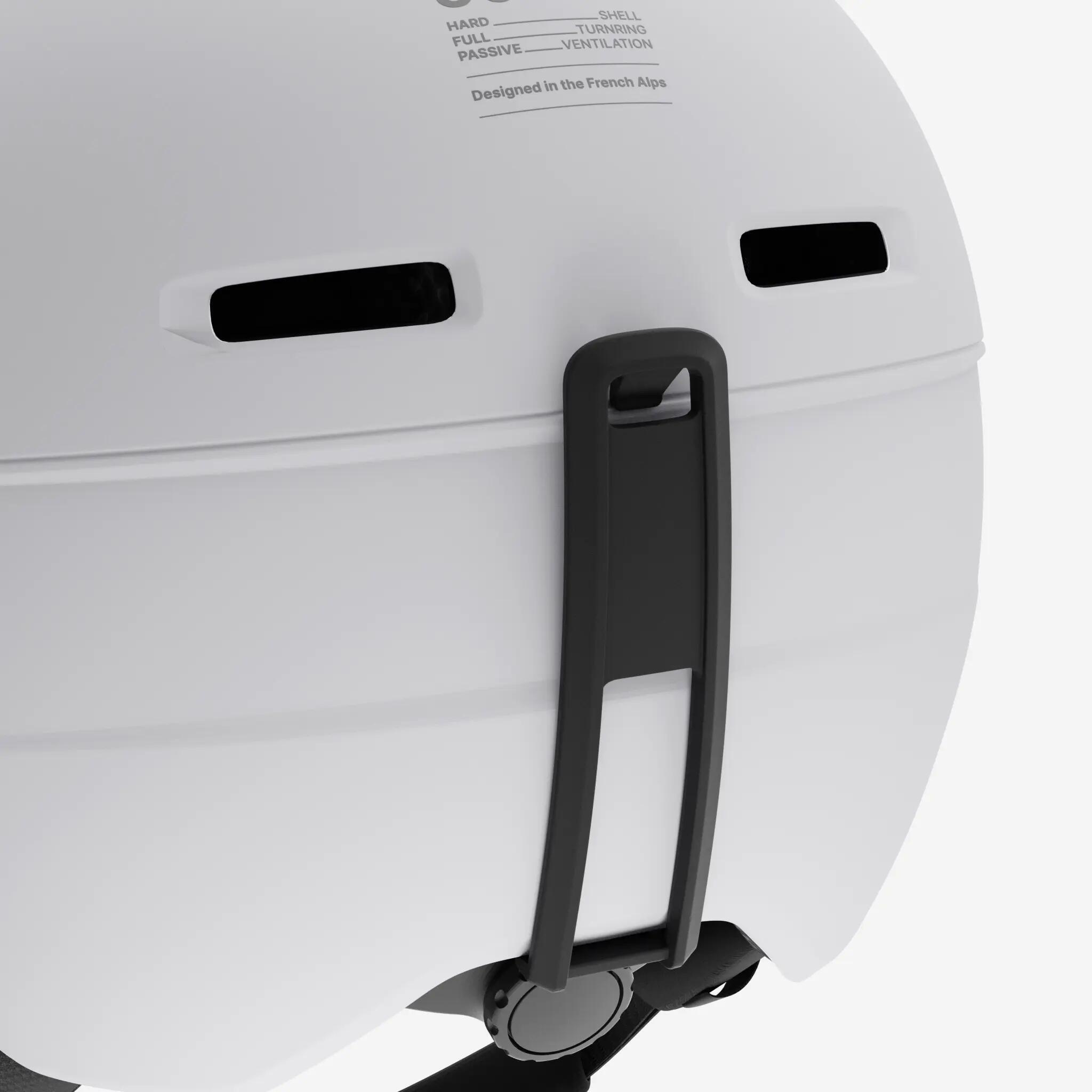 Lyžařská a snowboardová helma AM500 Visor+ pro dospělé 6/8