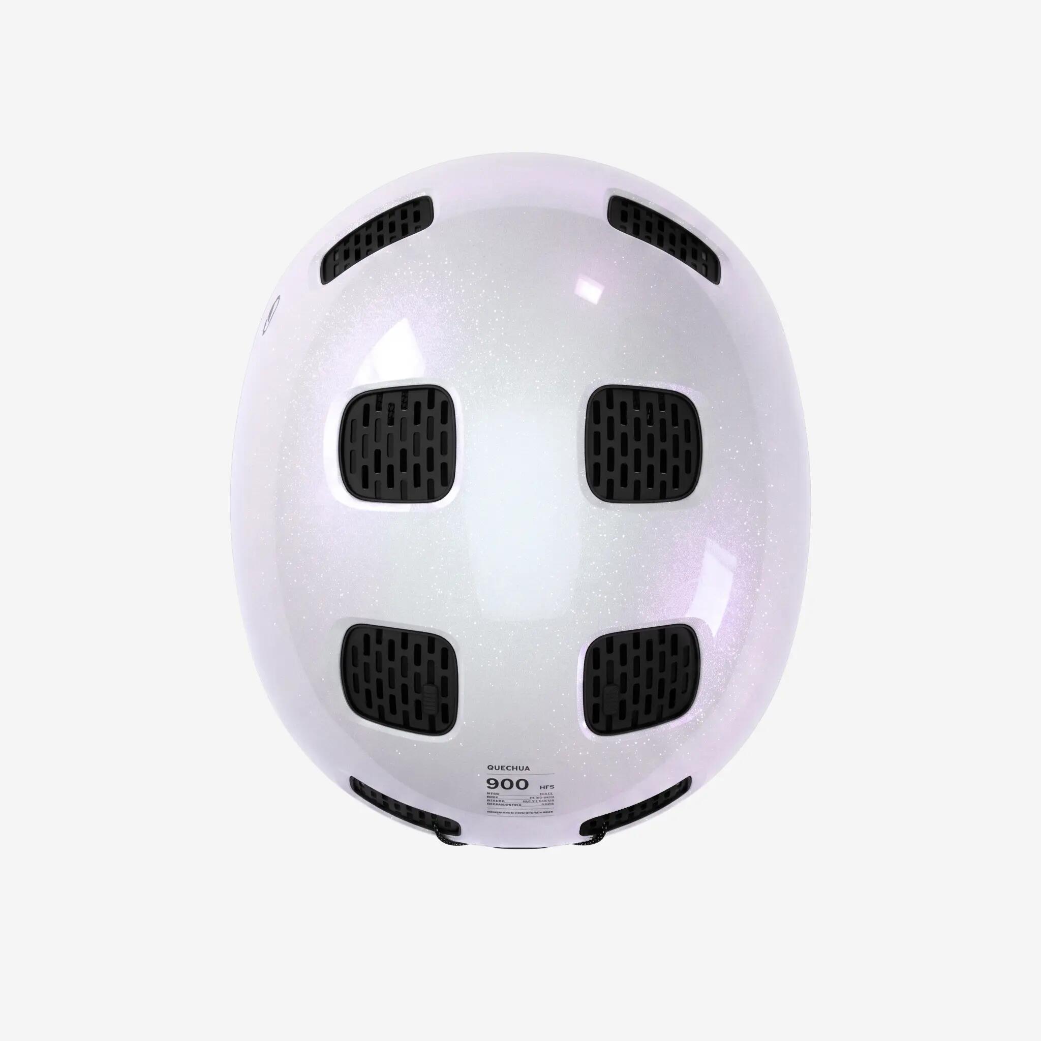 Casco esquí y snowboard adulto y niños - FS 900 blanco ultra  7/8