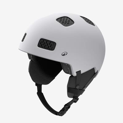 Ski- en snowboardhelm am500 visor+ wit
