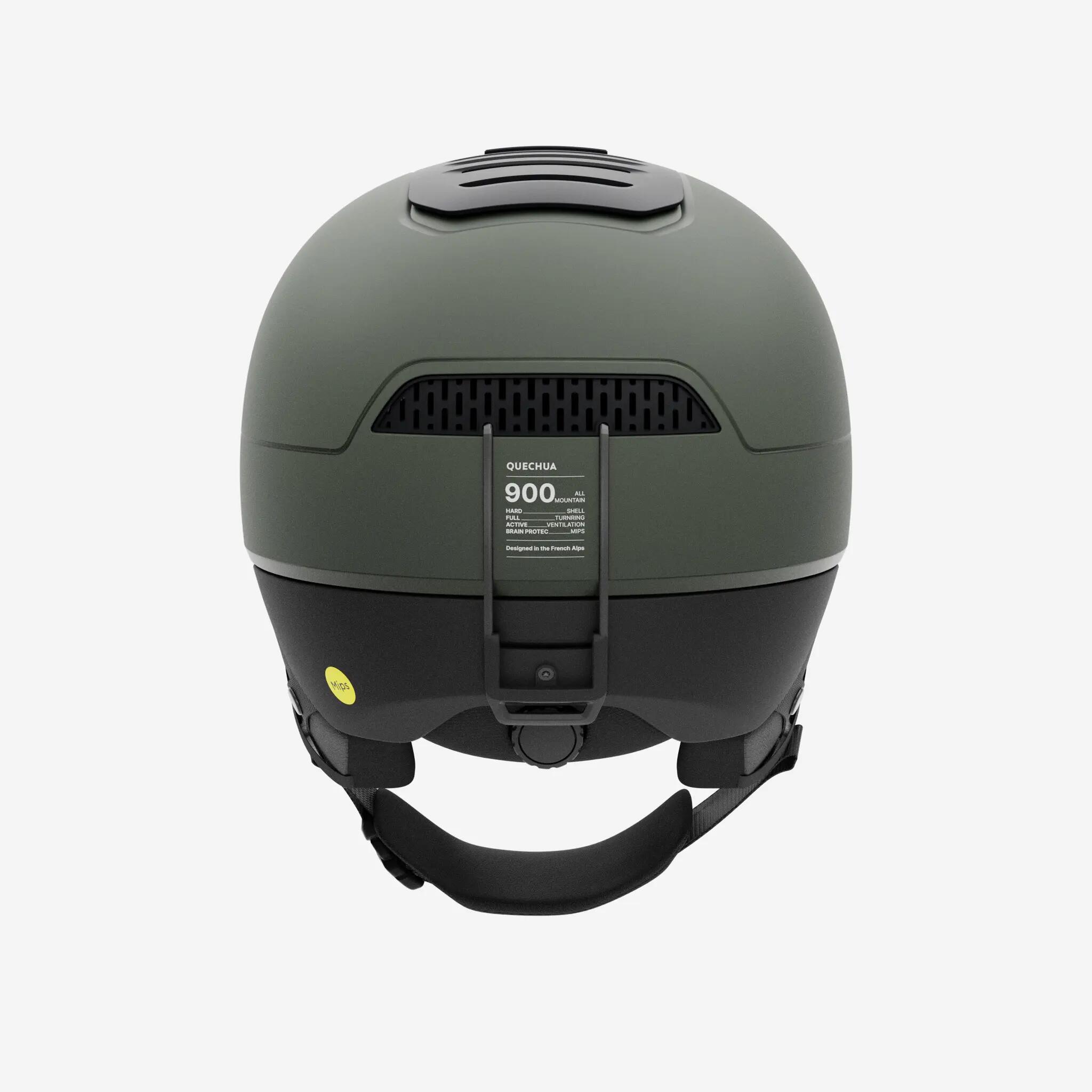 Capacete de ski all moutain VISOR + adulto, AM900 MIPS verde urbano 5/8
