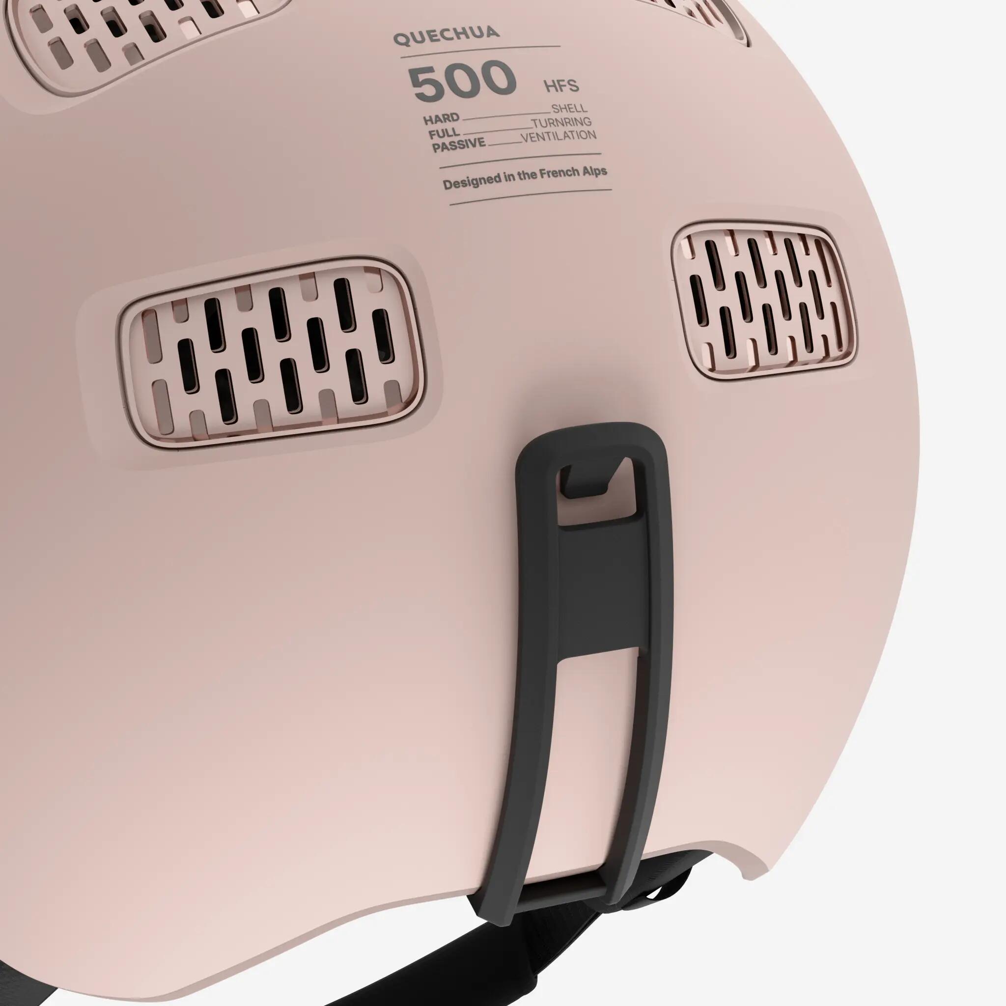 Kask narciarski i snowboardowy dla dorosłych Quechua AM500 Visor+ 5/8