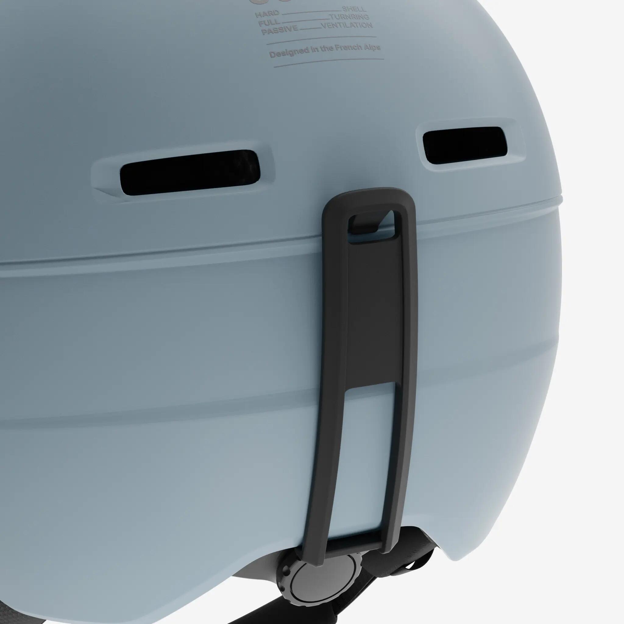 Lyžařská a snowboardová helma AM500 Visor+ pro dospělé 6/8