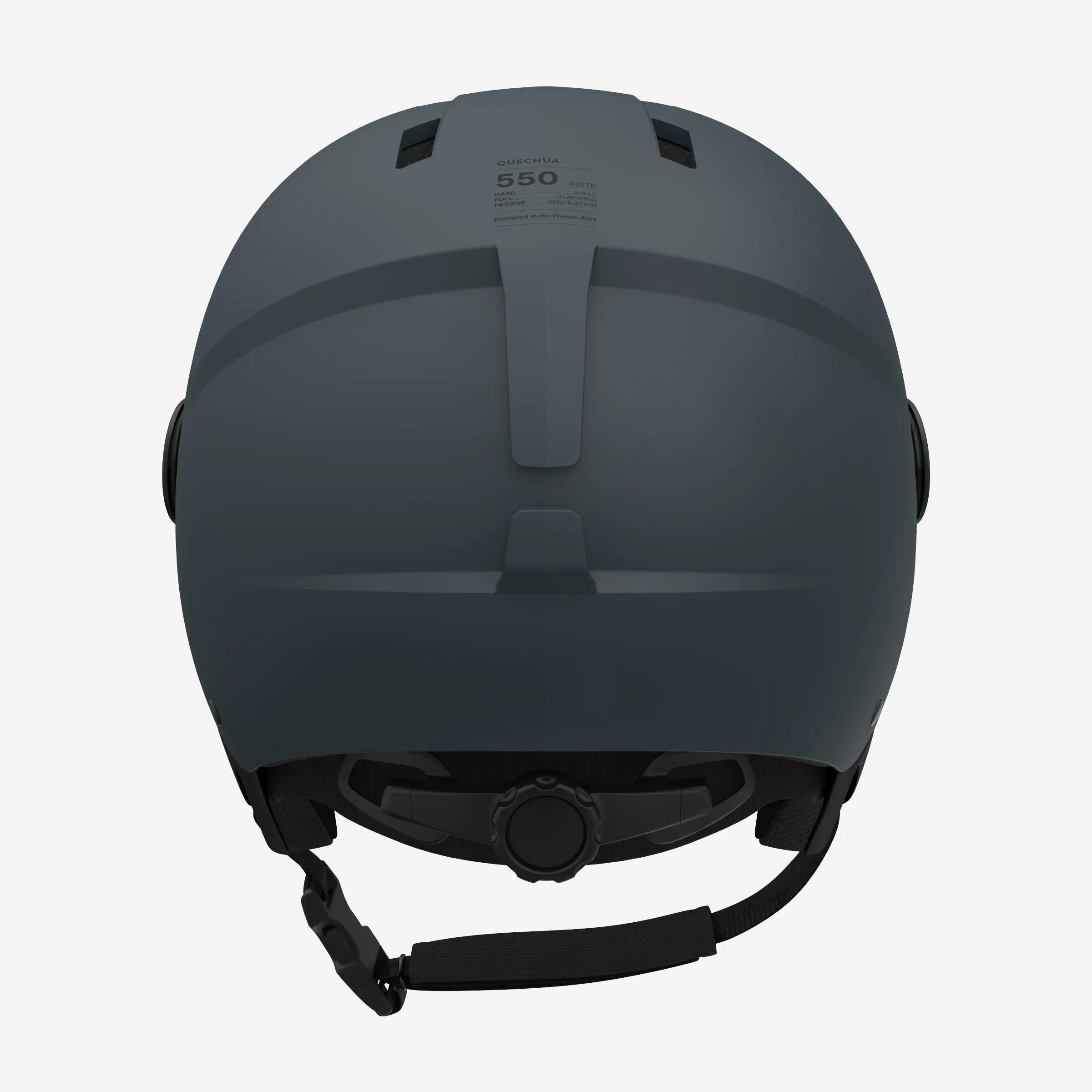 Casco de esquí niños H-KID 550 verde abysse 4/6