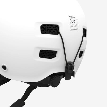 Шолом гірськолижний FS300 для дорослих та дітей білий