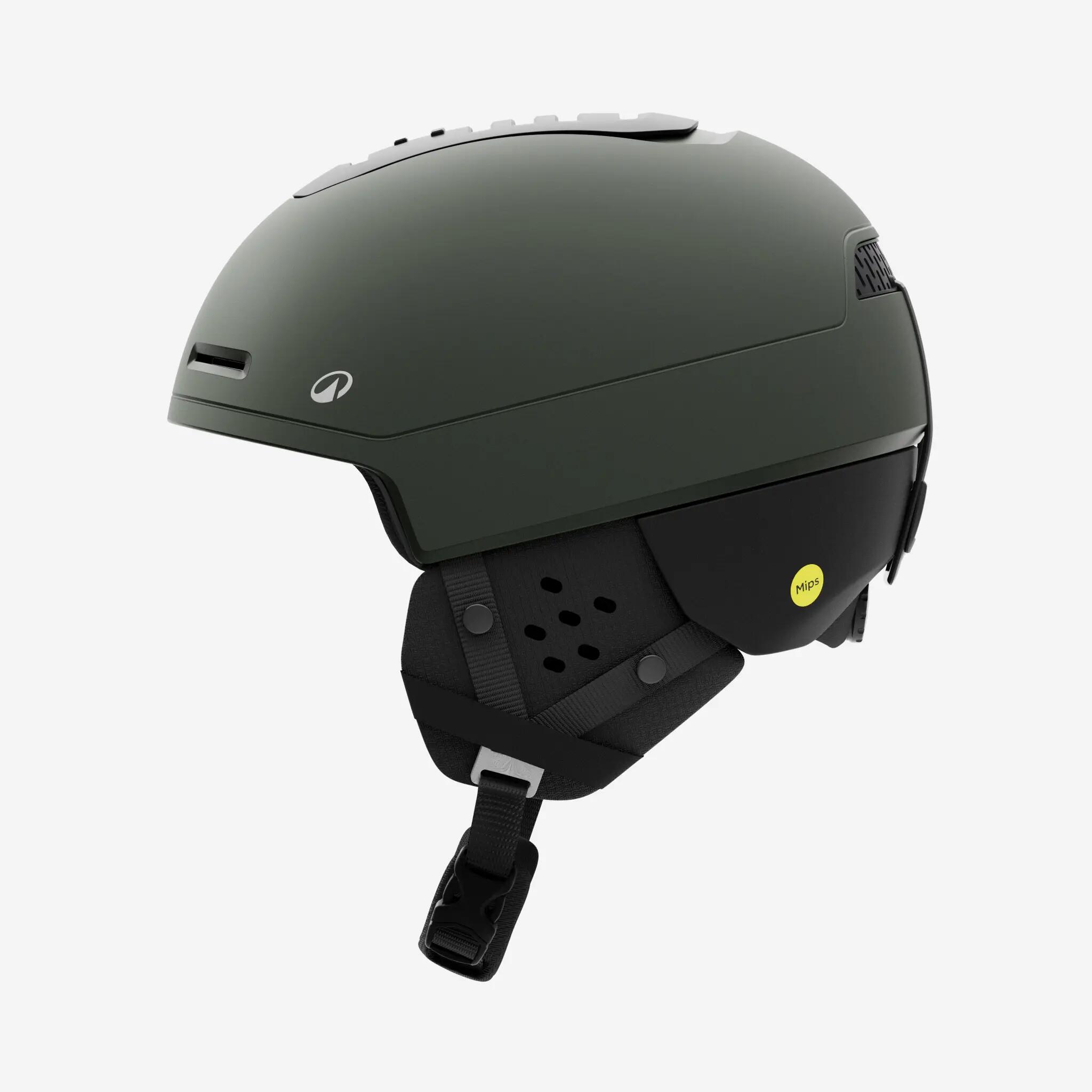 Capacete de ski all moutain VISOR + adulto, AM900 MIPS verde urbano 3/8