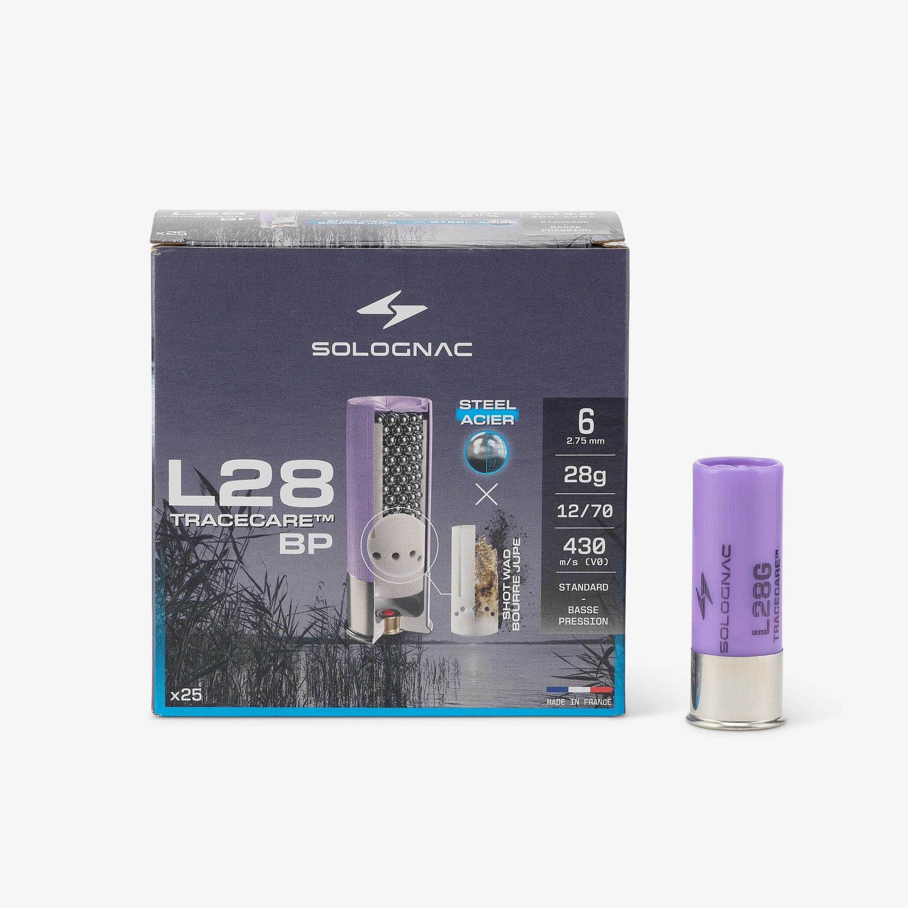 Cartouche l100 28g iw steel bp n°6 x25 2/6