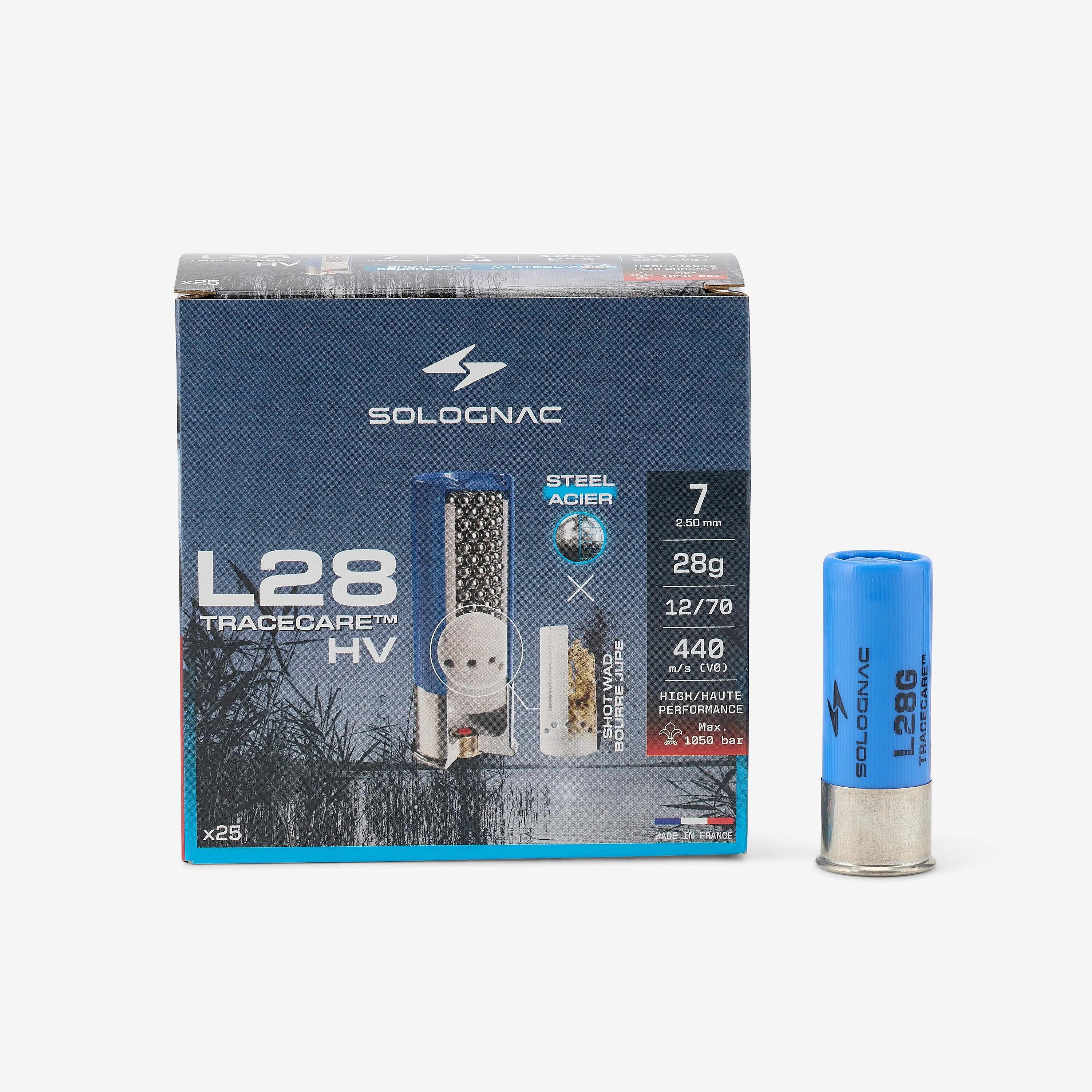 CARTOUCHE L100 28G IW ACIER HAUTE VITESSE N°7 X25 2/6