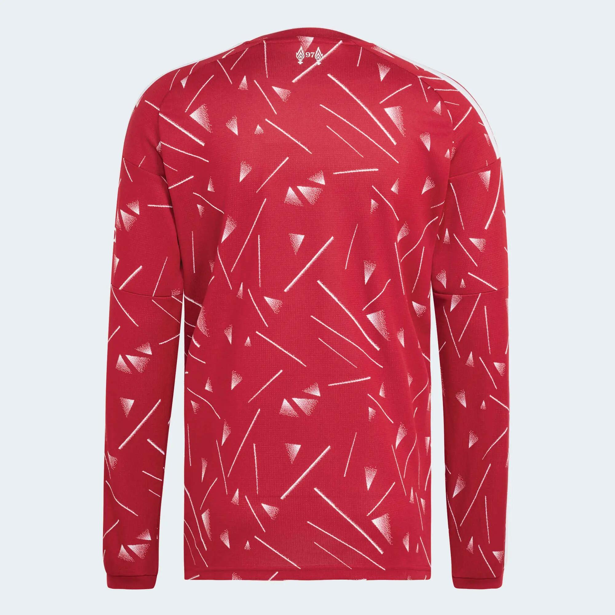 Adult long sleeve home shirt – Liverpool FC 26/27 season red 3/8