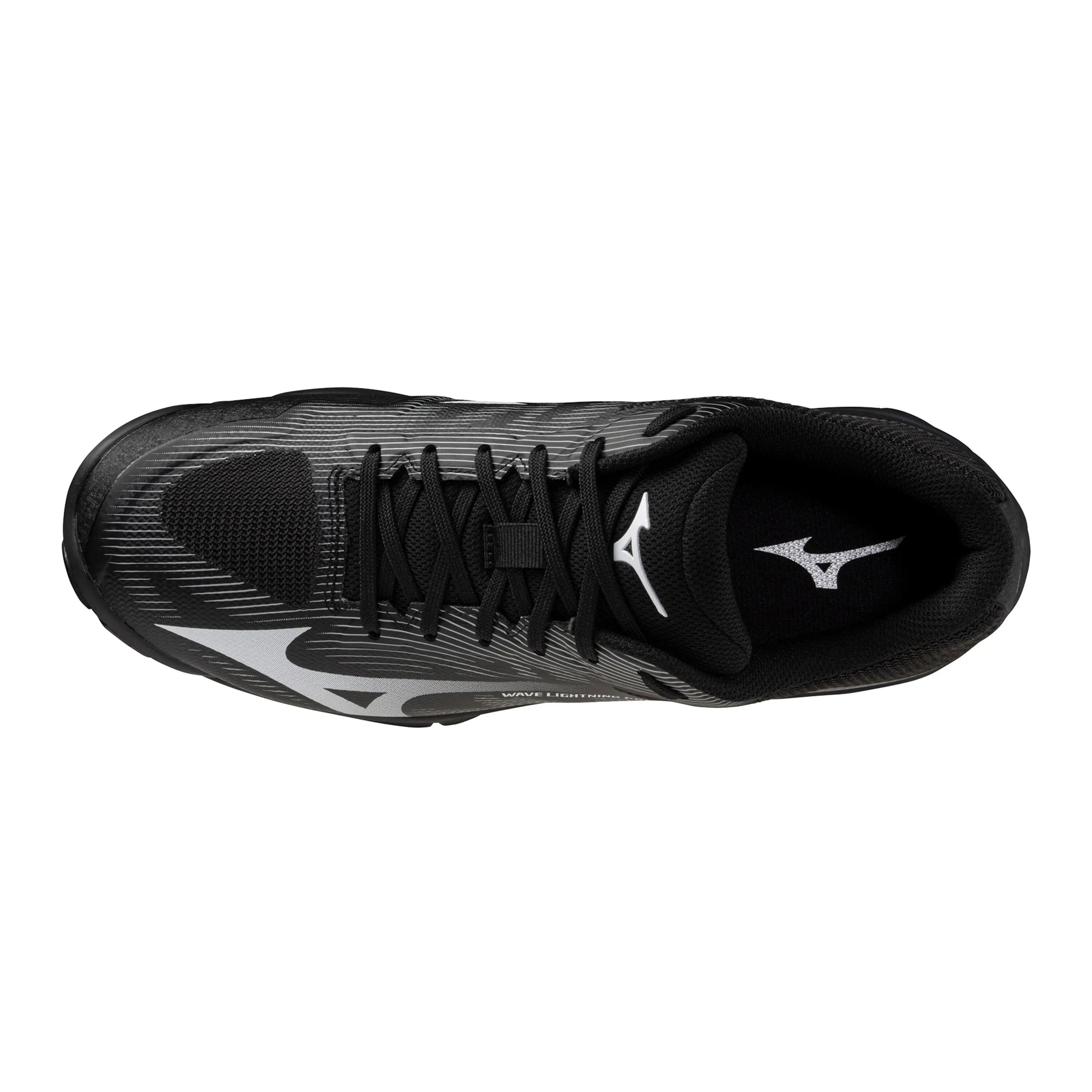 Buty do siatkówki męskie WAVE LIGHTNING PRO / Black/White/Ultimate Gray 4/6