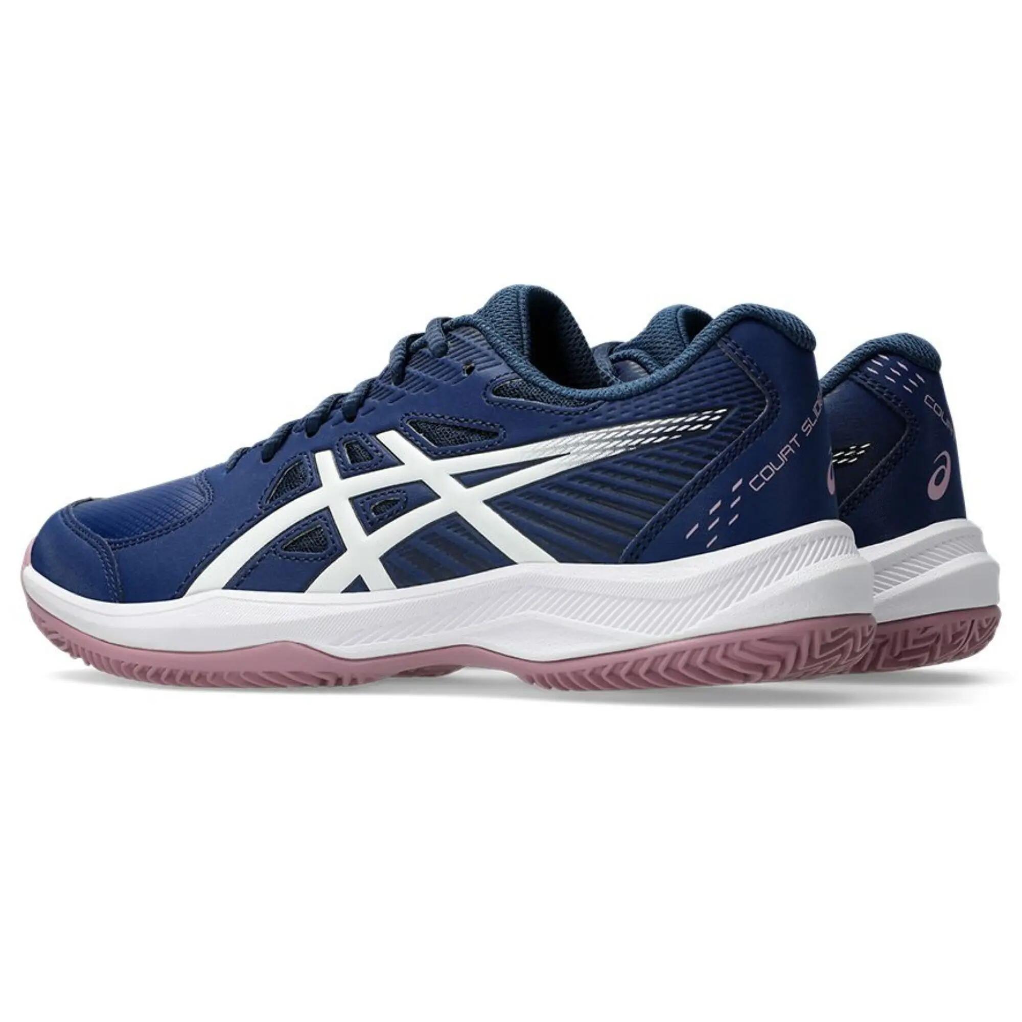 Tenis para tenis Mujer Asics Court Slide 4 Clay - Azul 7/7