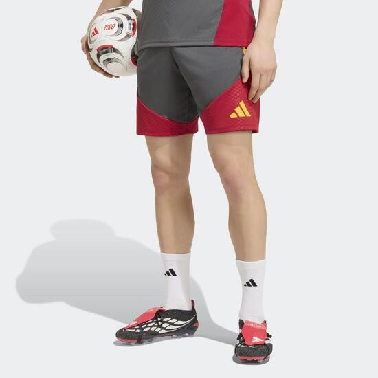 Short Entraînement Adulte - AS Roma saison 2026-2027 gris et rouge