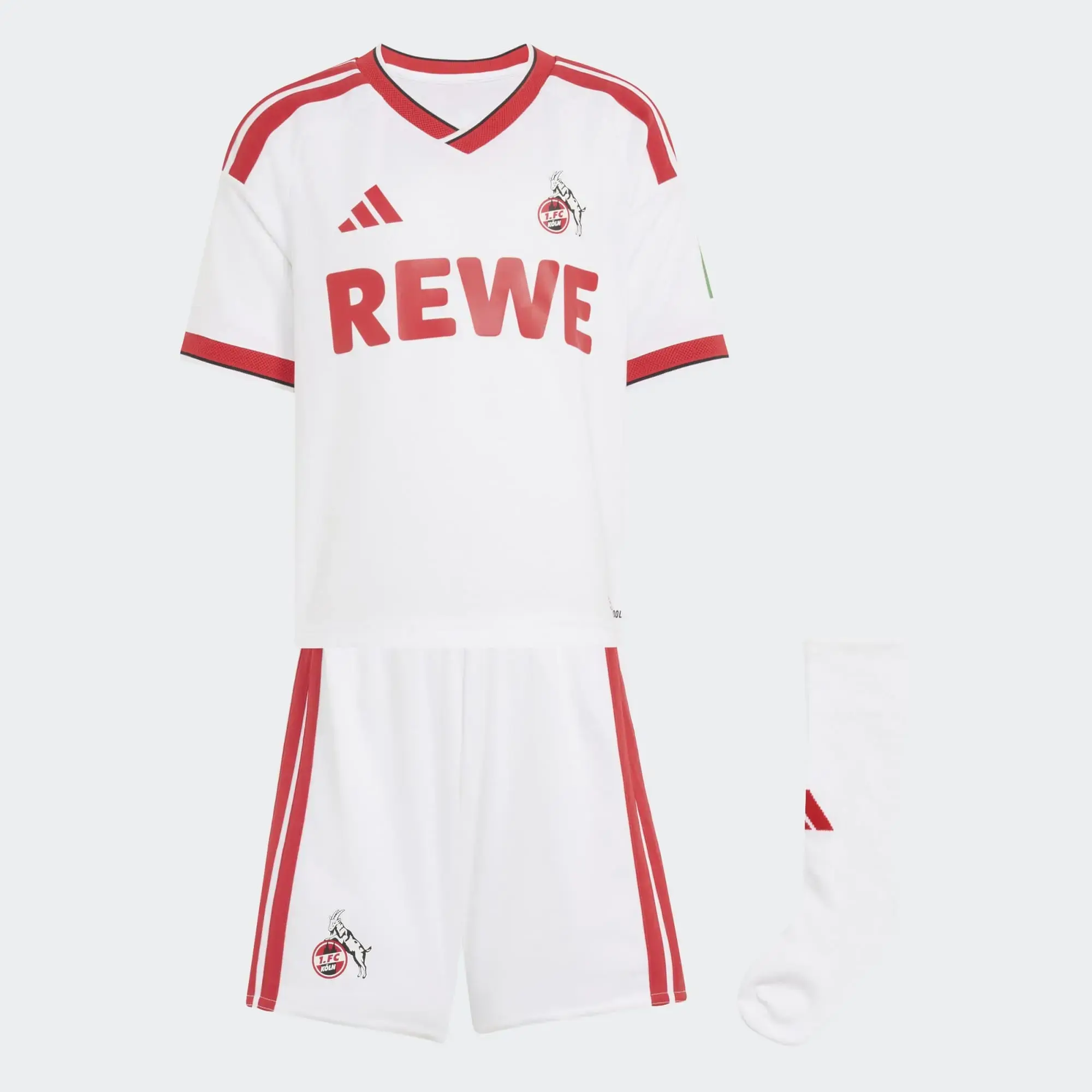 Minizestaw piłkarski dla dzieci ADIDAS FC Köln 26/27 domowy