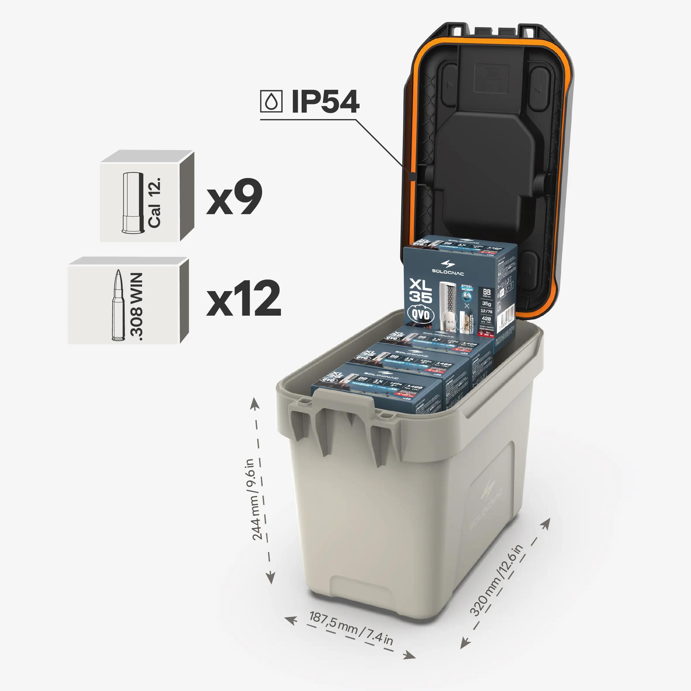 Caja Municiones Beis Talla M 3/6