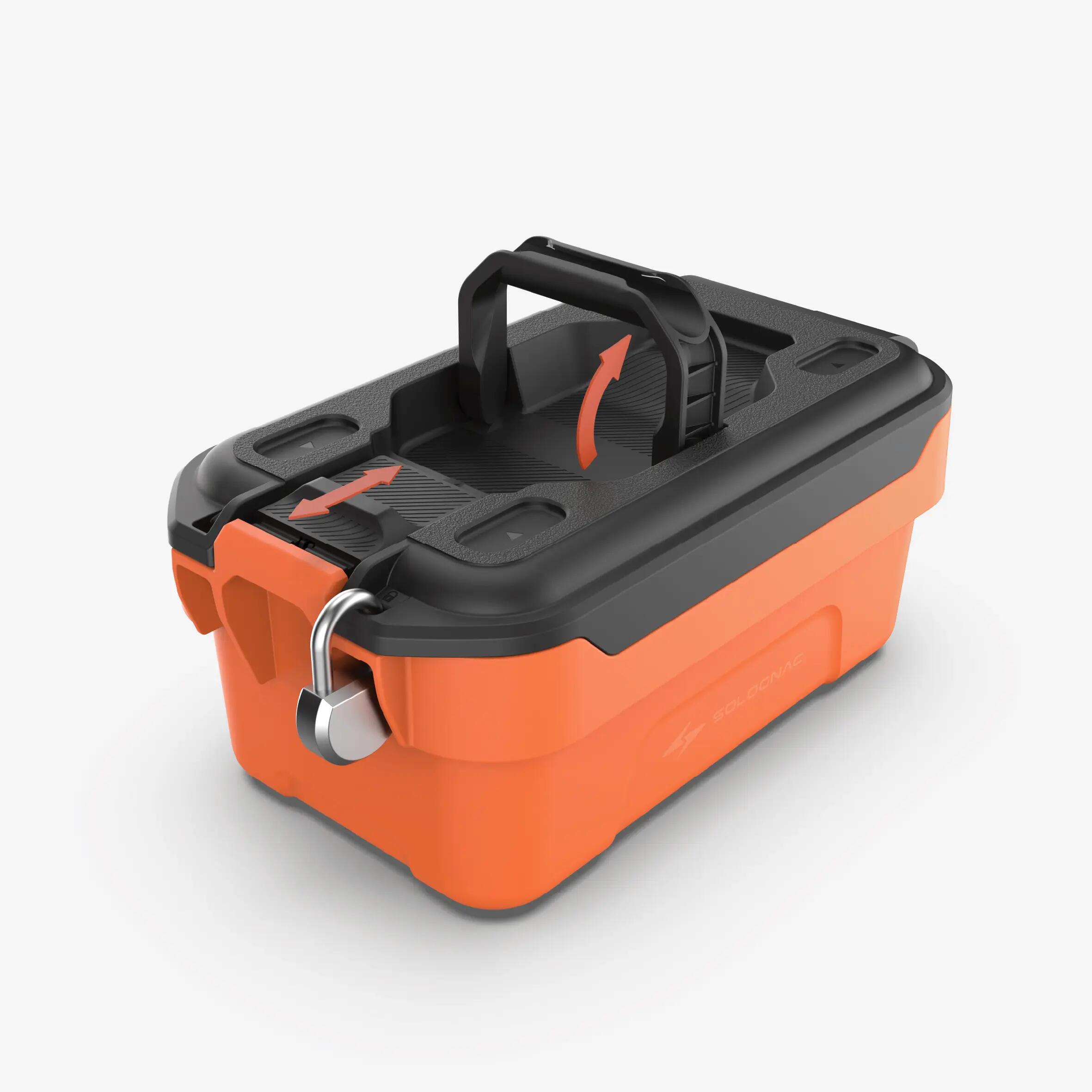Boite à munitions orange - taille S 4/6