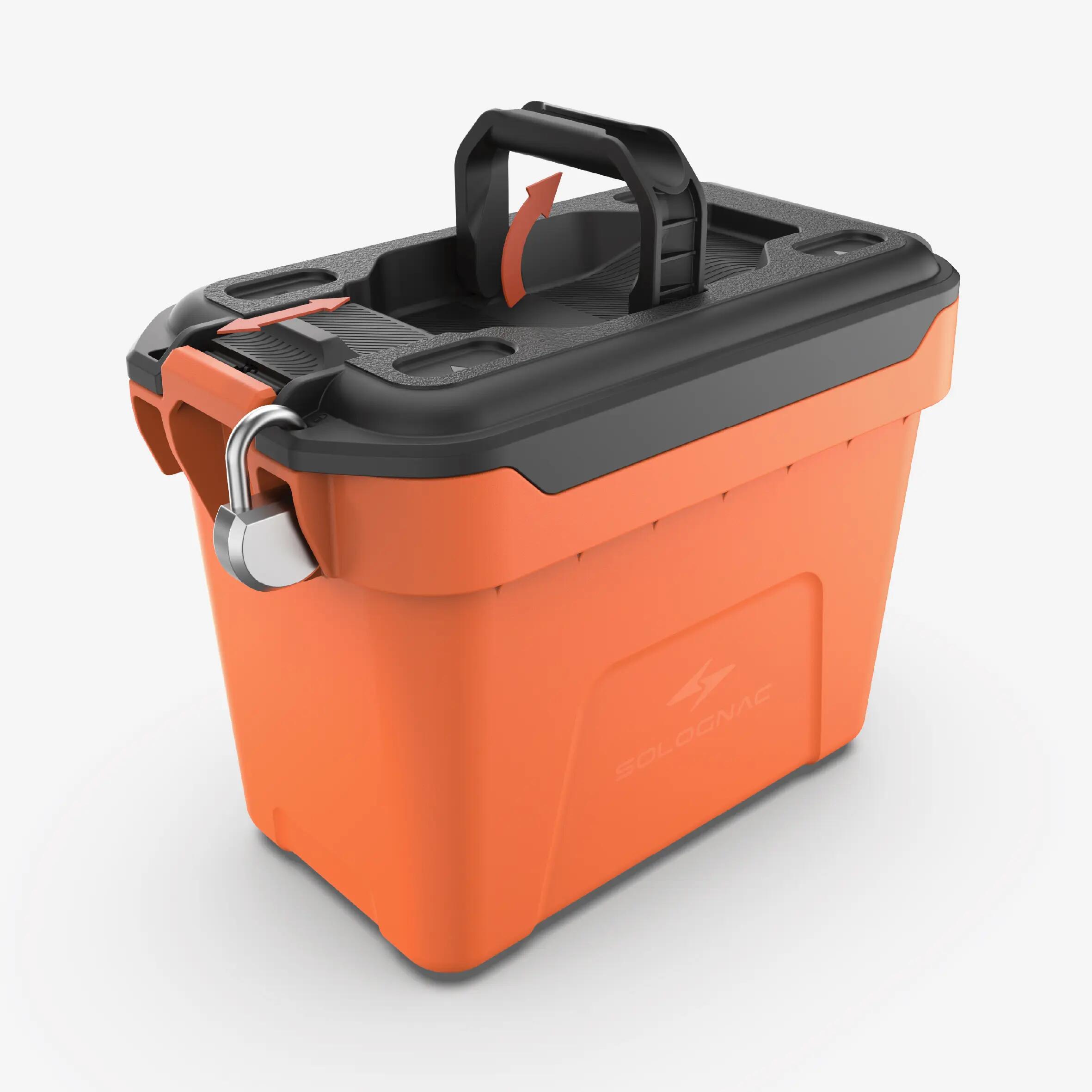 Boite à munitions orange - taille M 4/6