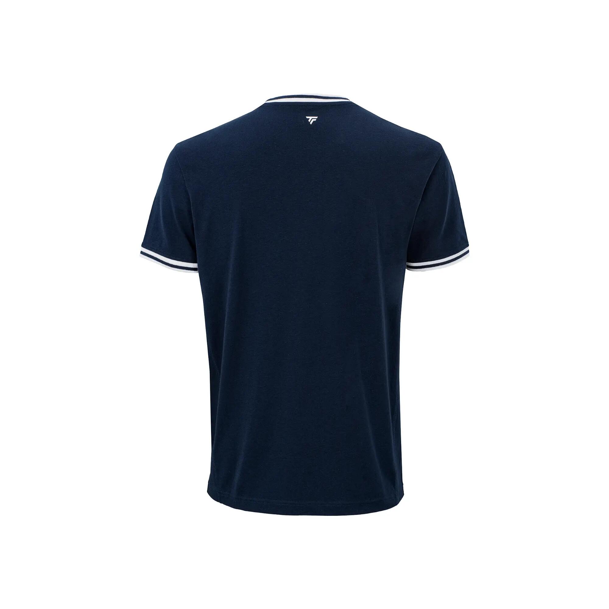 T-shirt de tennis tecnifibre bleu marine 2/2