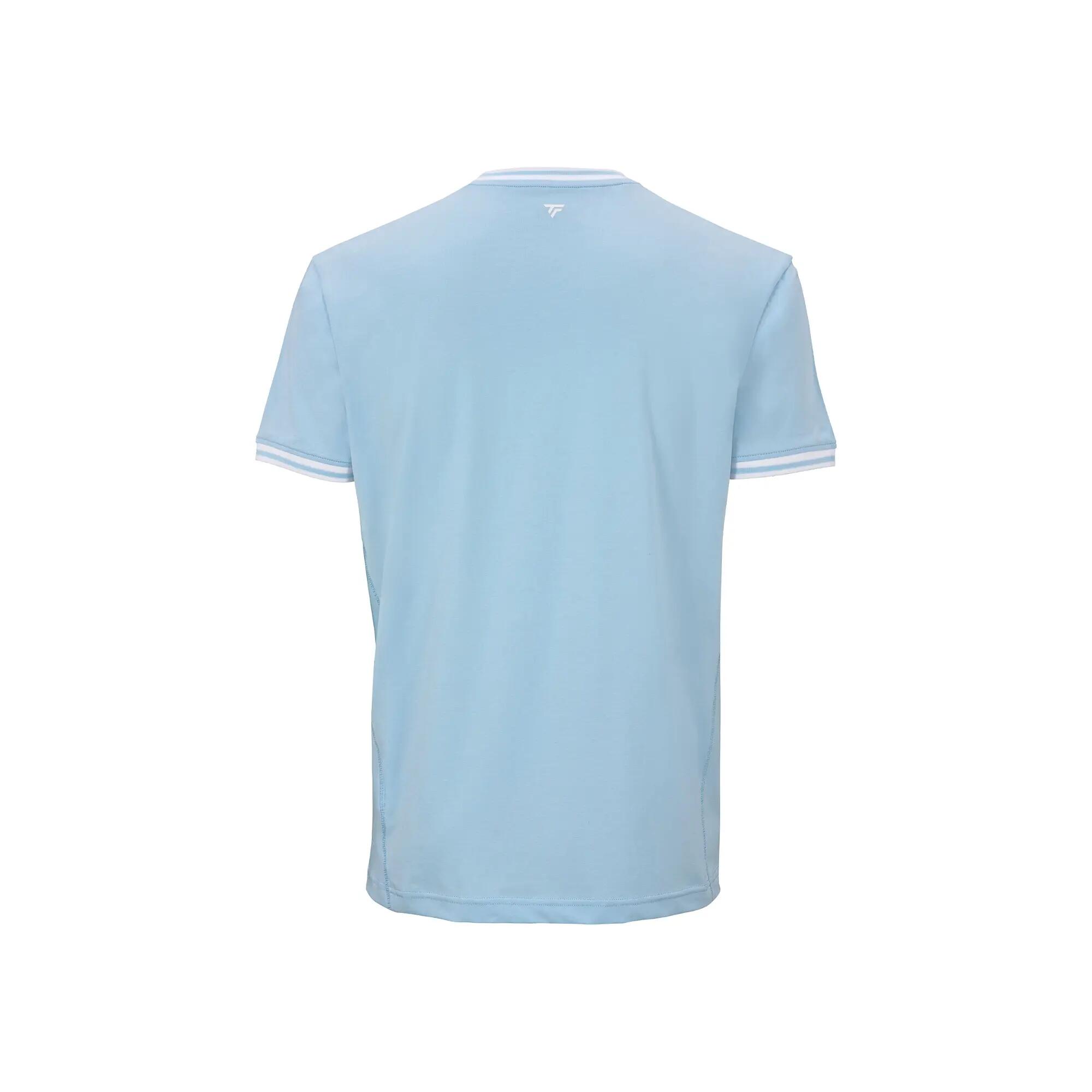 T-shirt de tennis tecnifibre bleu clair 2/2