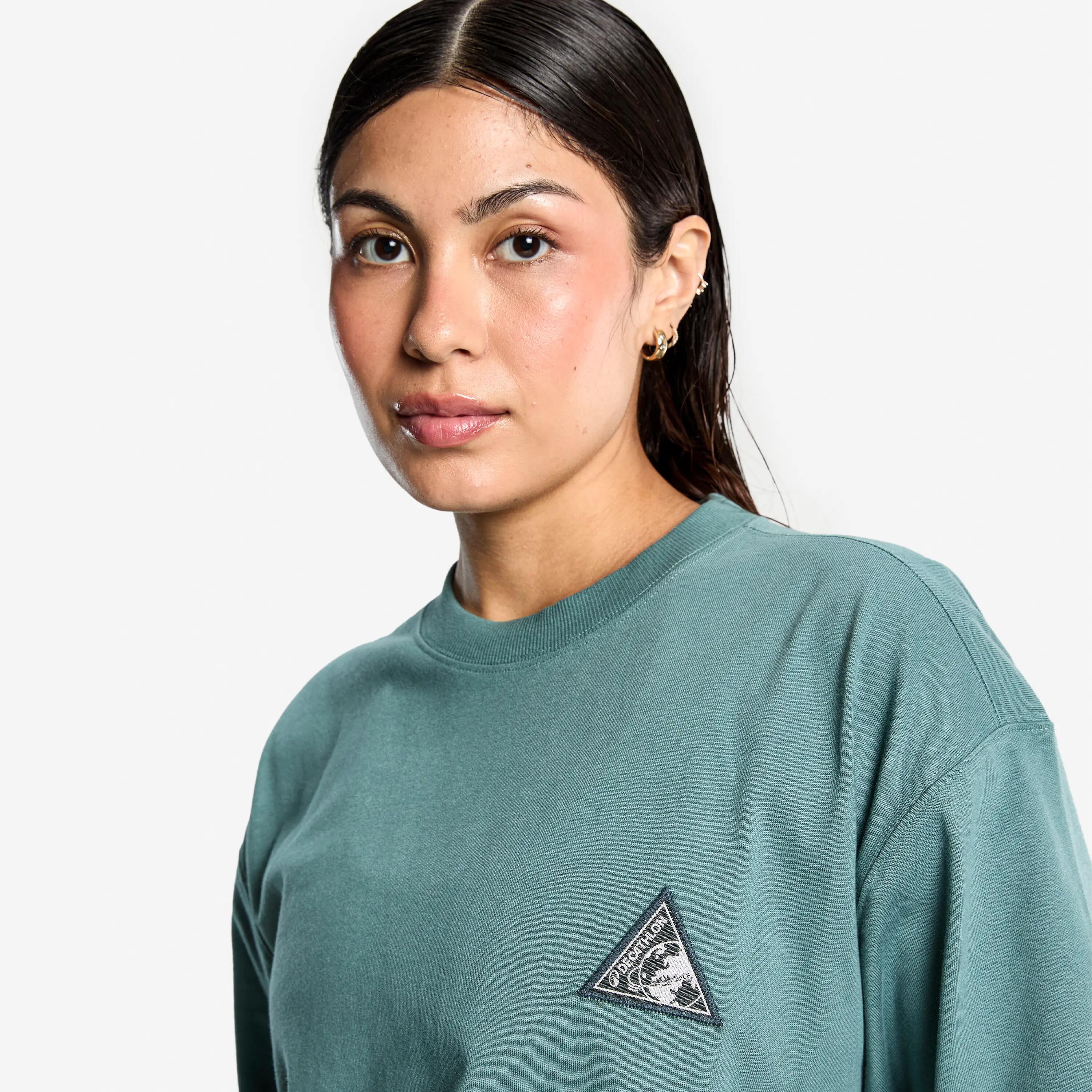 T-shirt Layers uniseks groen 4/7
