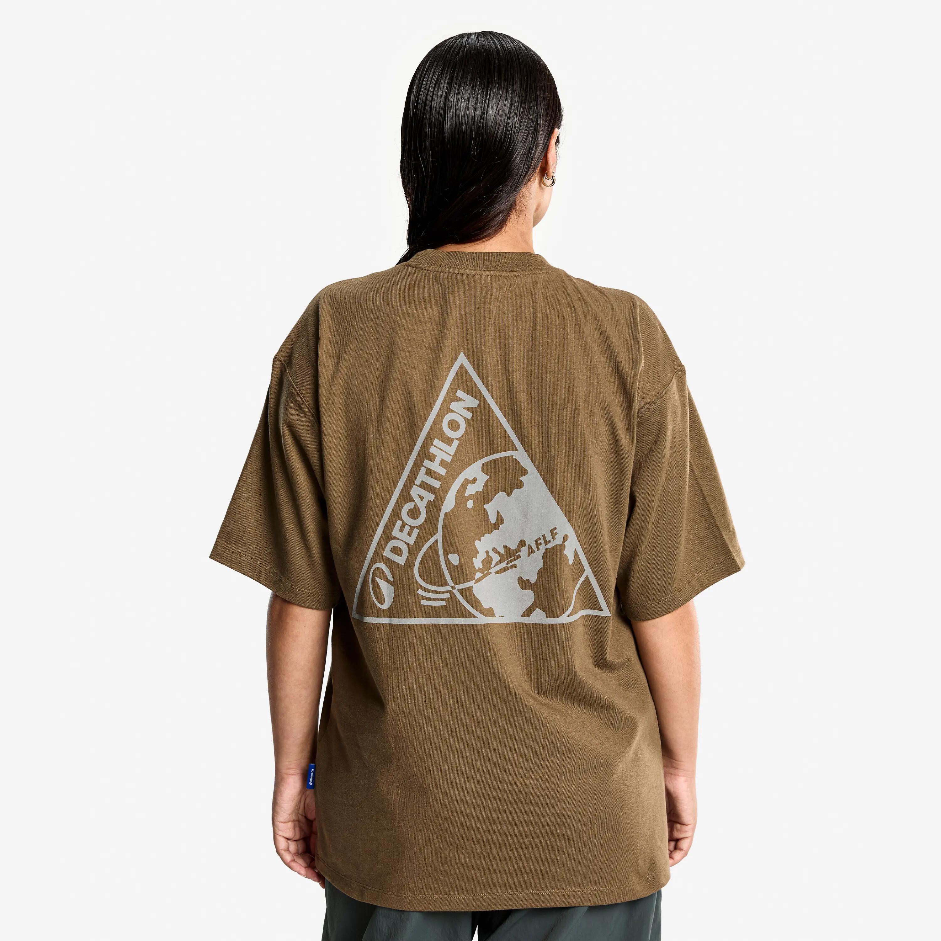 T-shirt Layers uniseks bruin 3/6