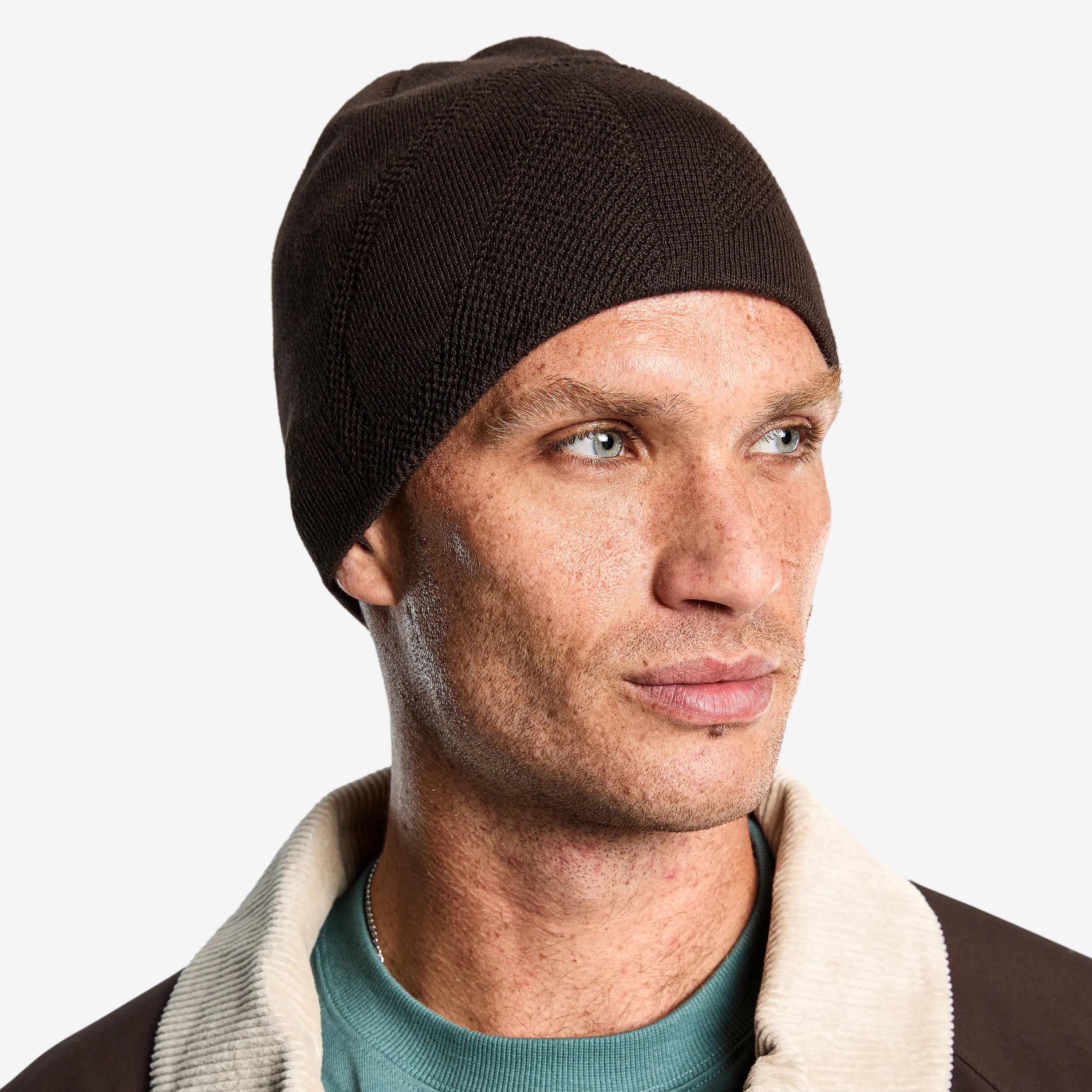 Bonnet graphique, Layers, marron 5/6
