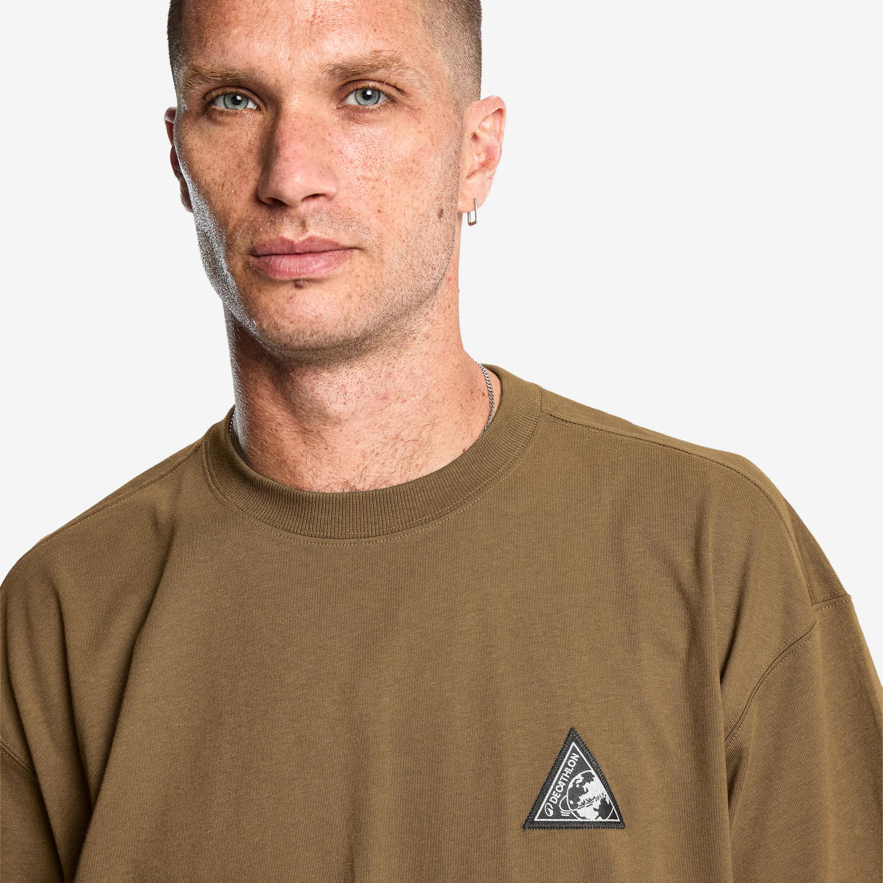 T-shirt Layers uniseks bruin 4/6