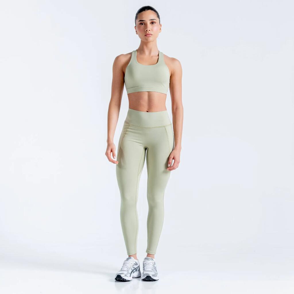 Leggings deportivos con corte ajustado y tela de alta elasticidad