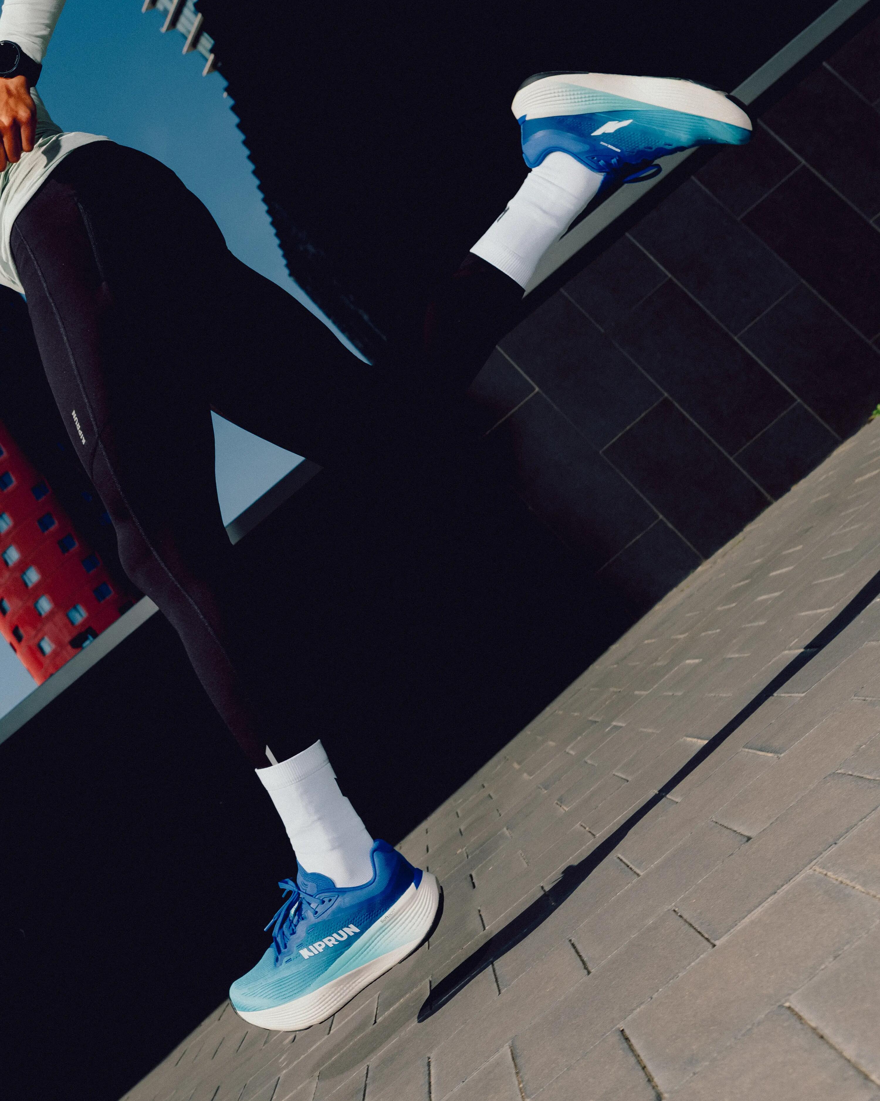Chaussures de running route homme, Kiprun Kipride Max Bleu 8/15
