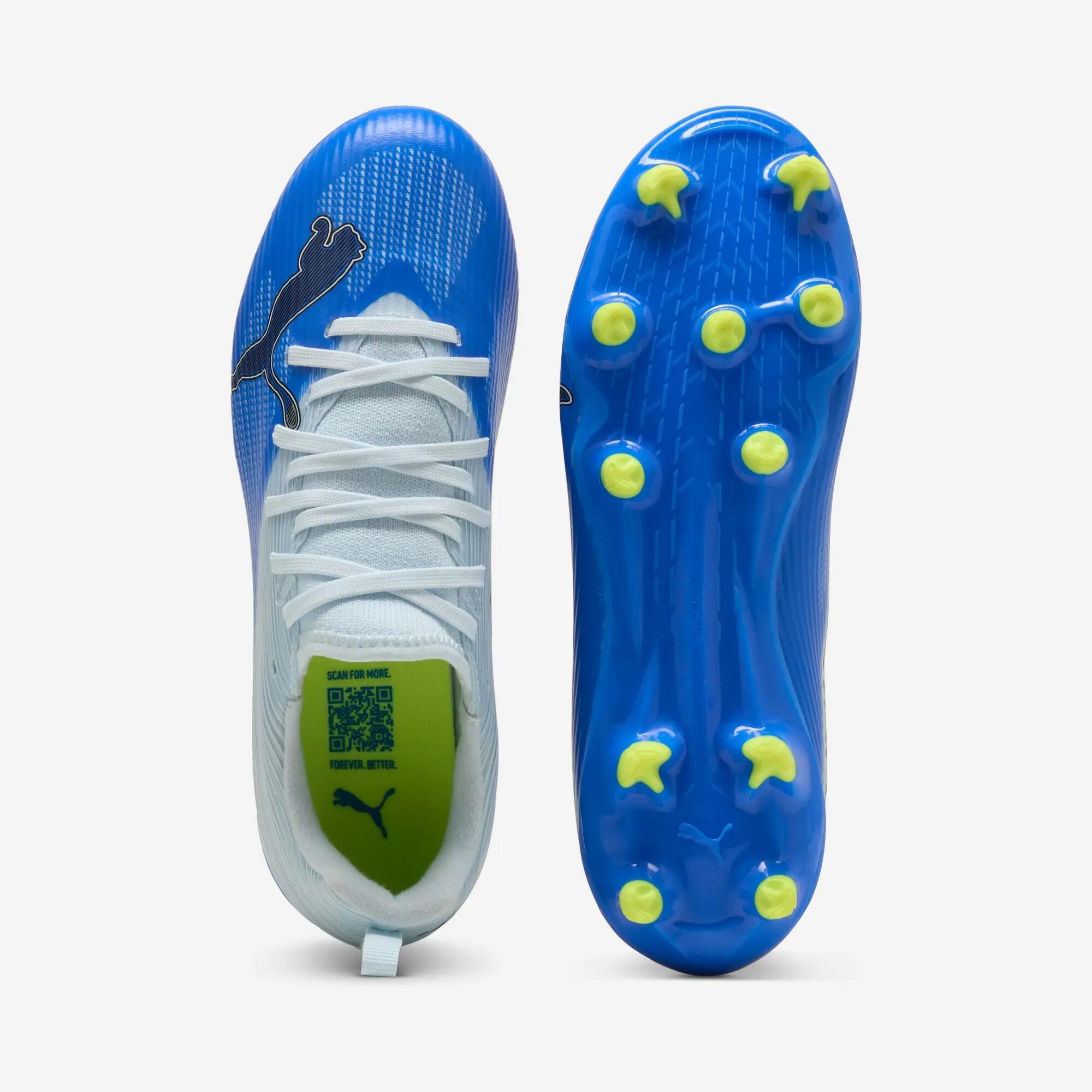 Scarpe calcio bambino ULTRA 7 MATCH FG/AG blu 6/12