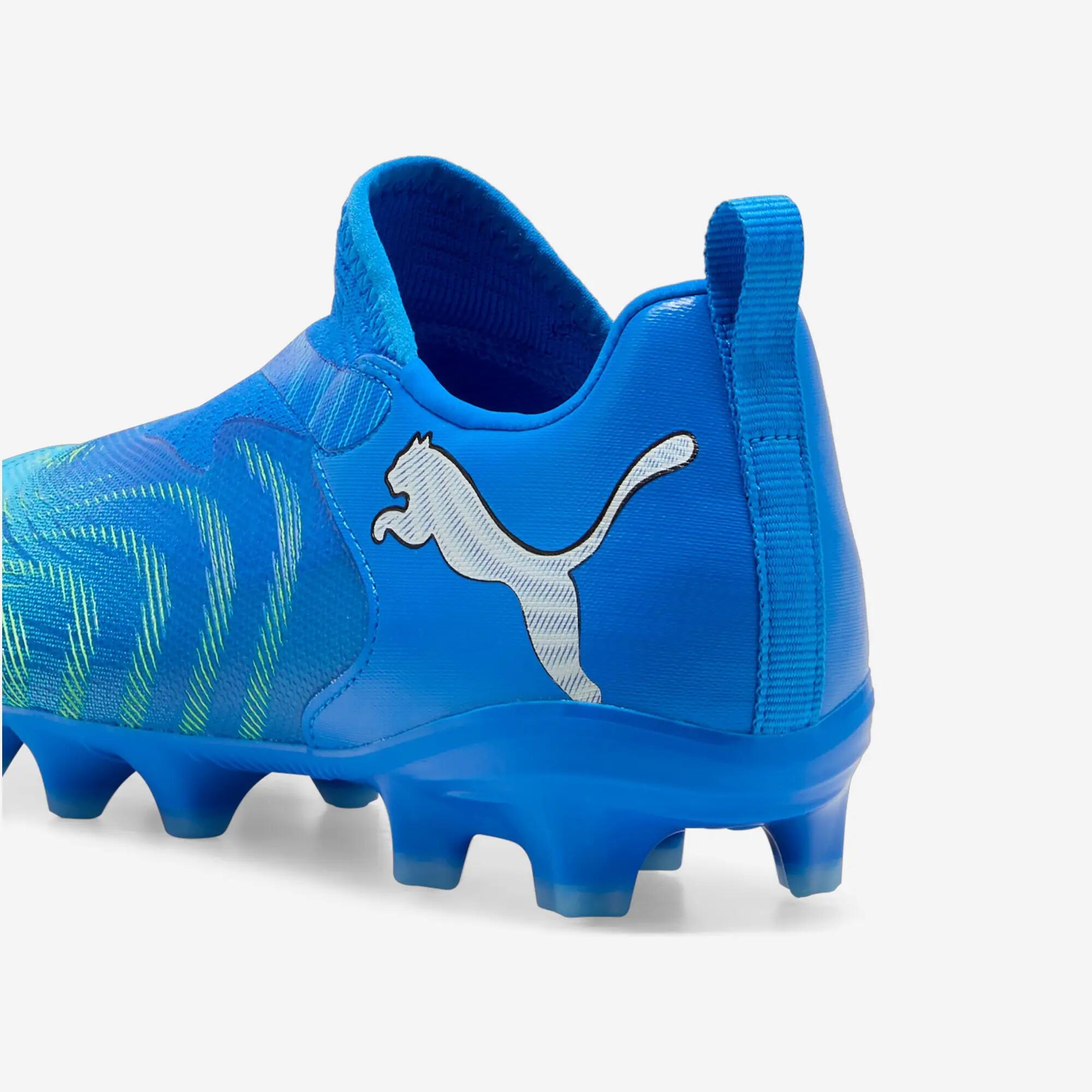 Scarpe calcio bambino FUTURE 9 MATCH senza lacci FG/AG blu 10/12