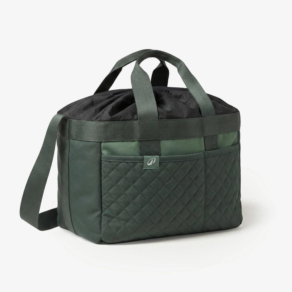 25 L Horse Riding Grooming Bag 500 - Green