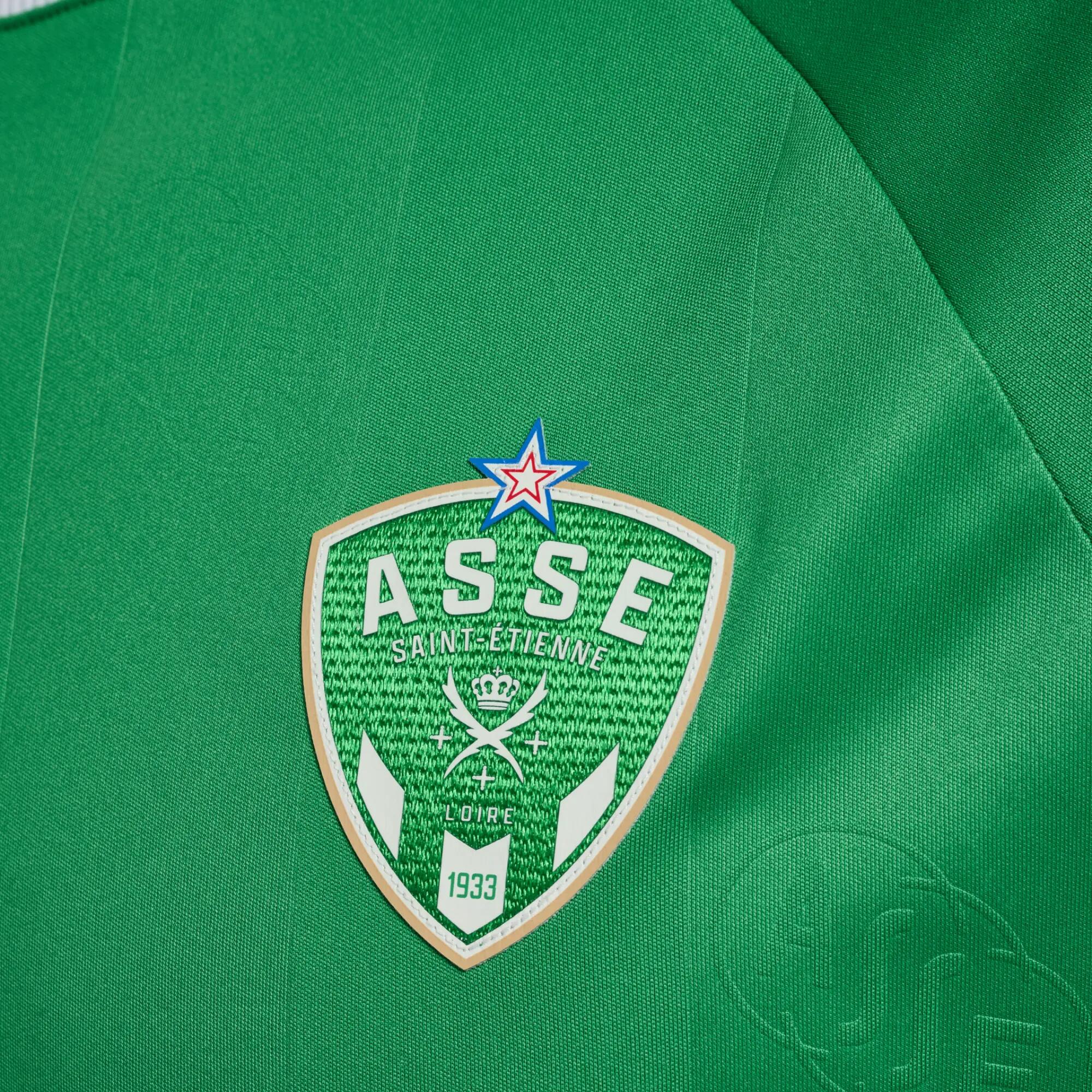 Maillot Domicile Officiel AS Saint-Étienne Enfant saison 2026/27 3/6