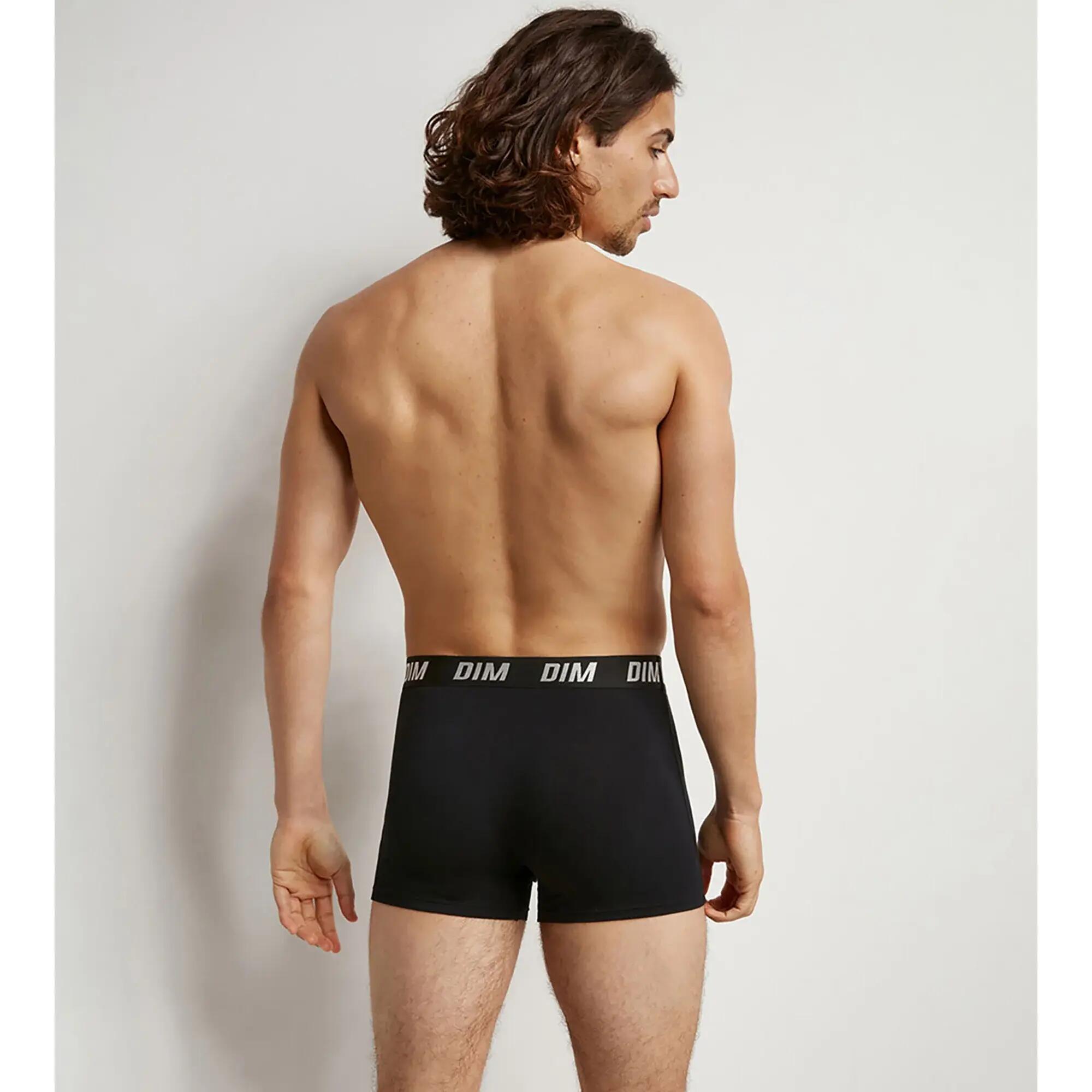 LOT DE 3 BOXERS REGUL ACTIV NOIR OLIVE TAUPE 5/5