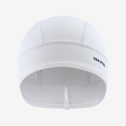 Sous-casque vélo 500 aquafreeze blanc