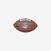 Mini ballon de football américain - NFL DUKE REPLICA MINI marron