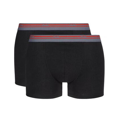 LOT DE 2 BOXERS CLASSIC COLORS NOIR