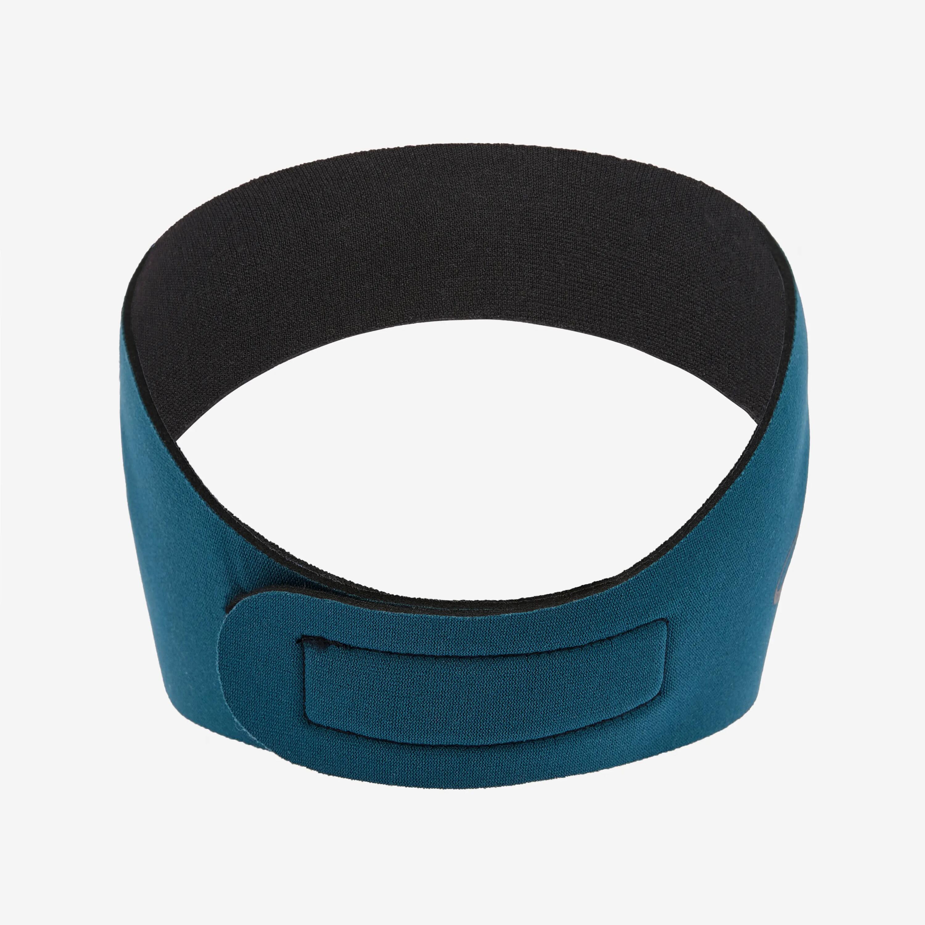 Schwimm Stirnband Größe L Neopren wendbar blau/schwarz 5/5