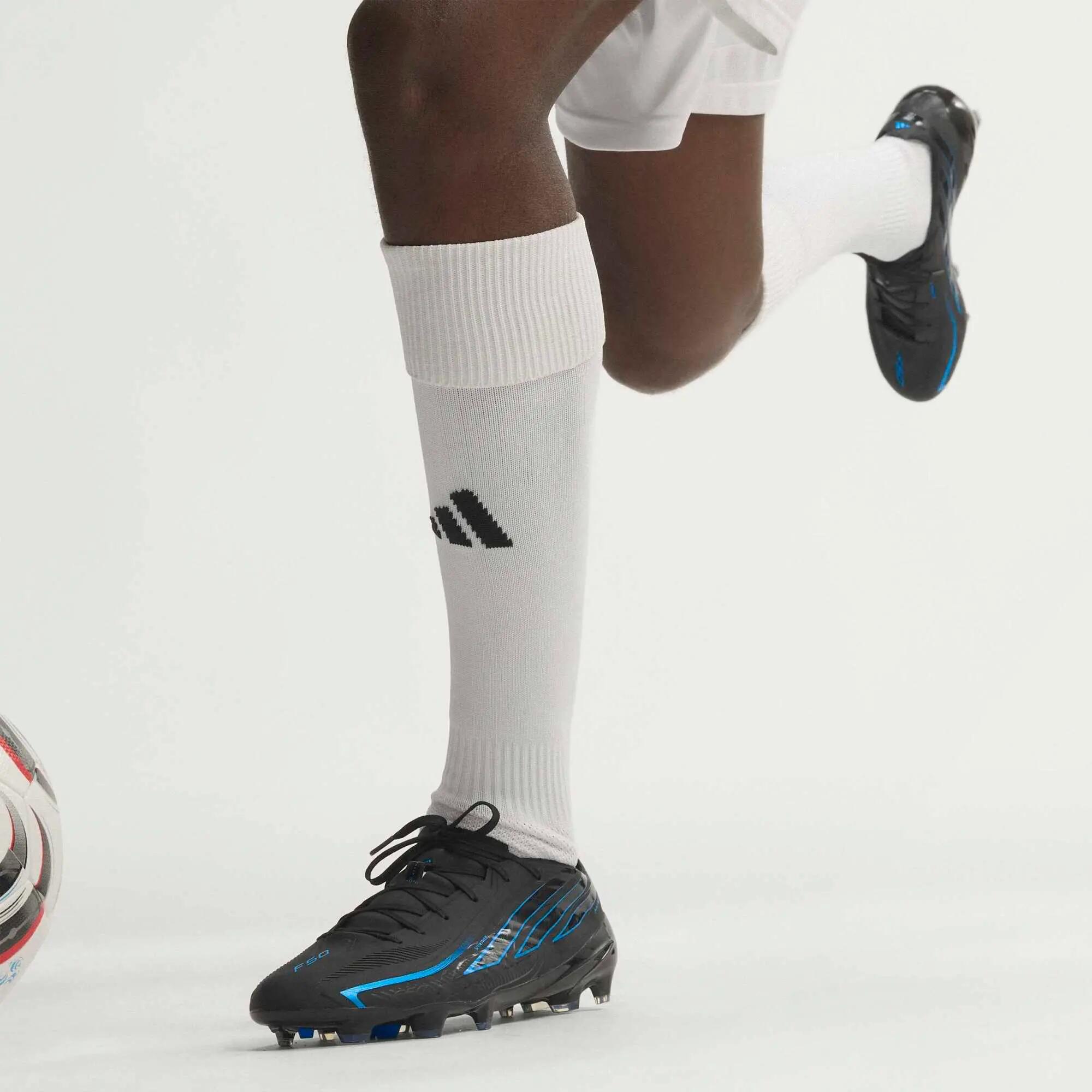 Voetbalschoenen F50 Pro FG zwart/blauw 16/16