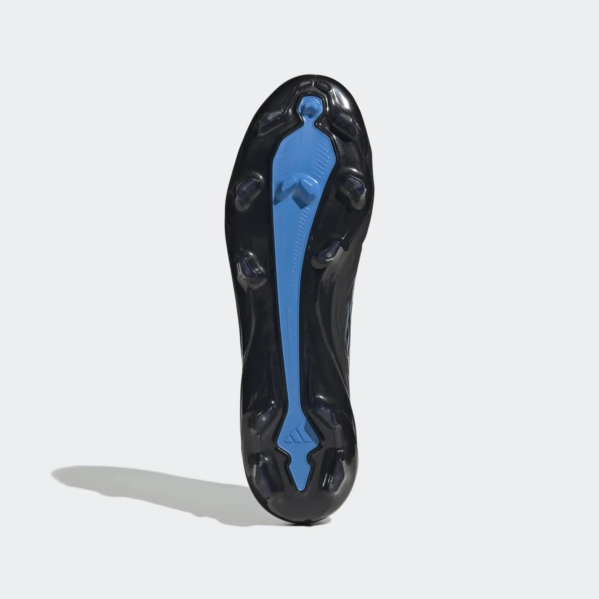 Voetbalschoenen F50 Pro FG zwart/blauw 6/16