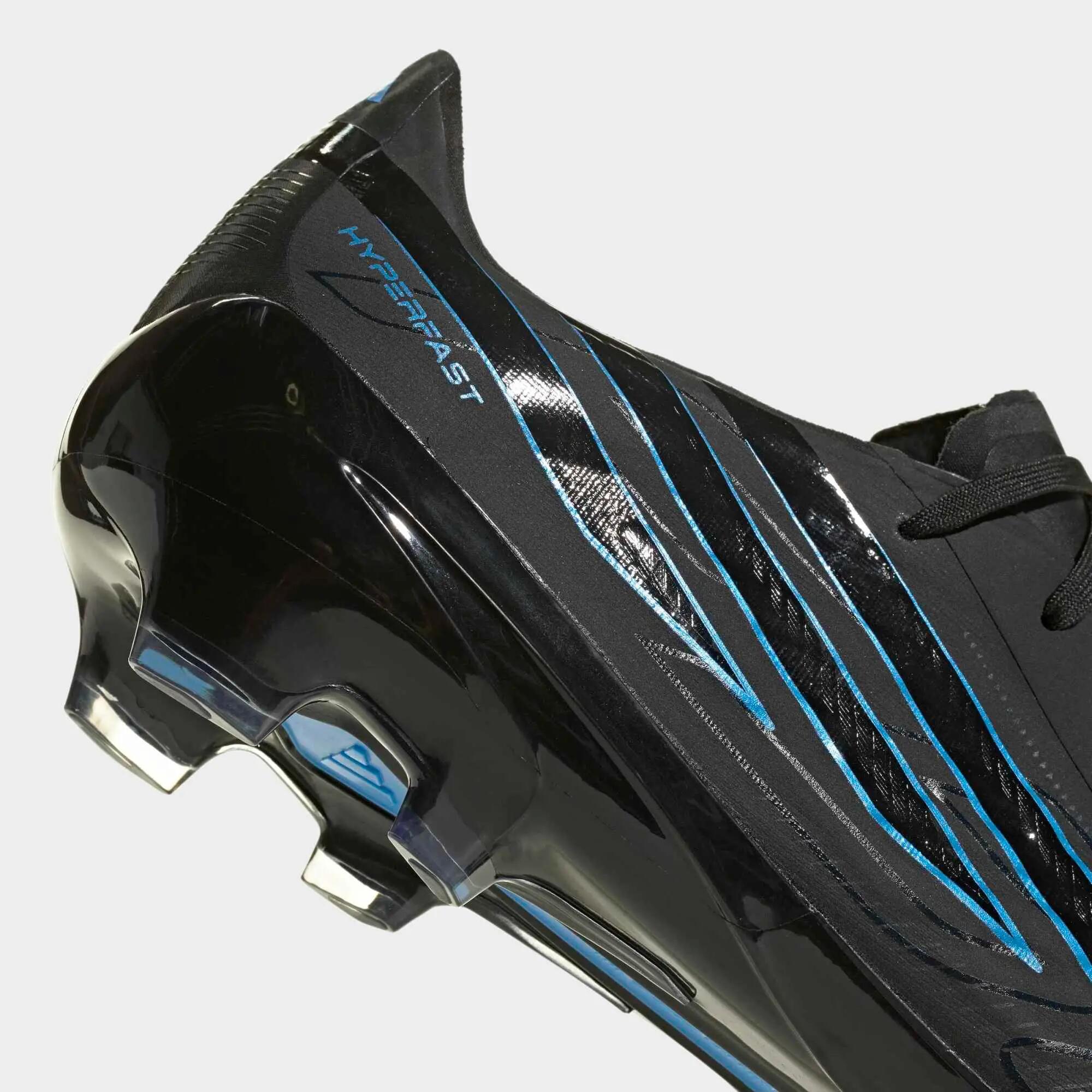 Voetbalschoenen F50 Pro FG zwart/blauw 8/16