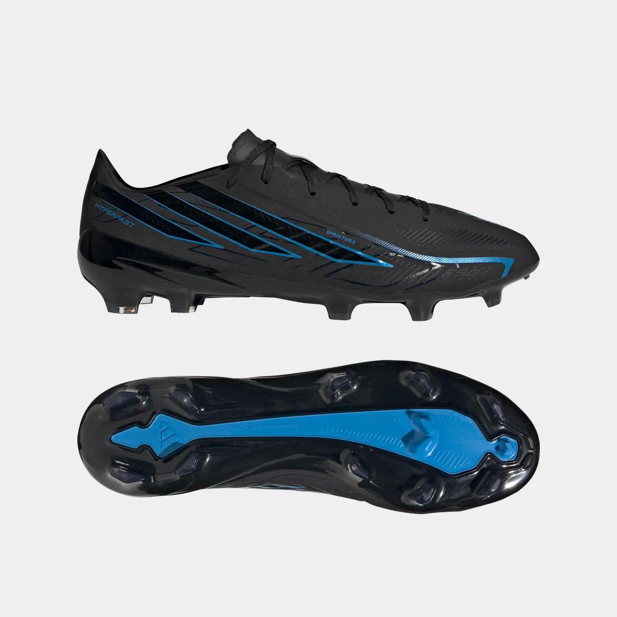 Voetbalschoenen F50 Pro FG zwart/blauw 2/16
