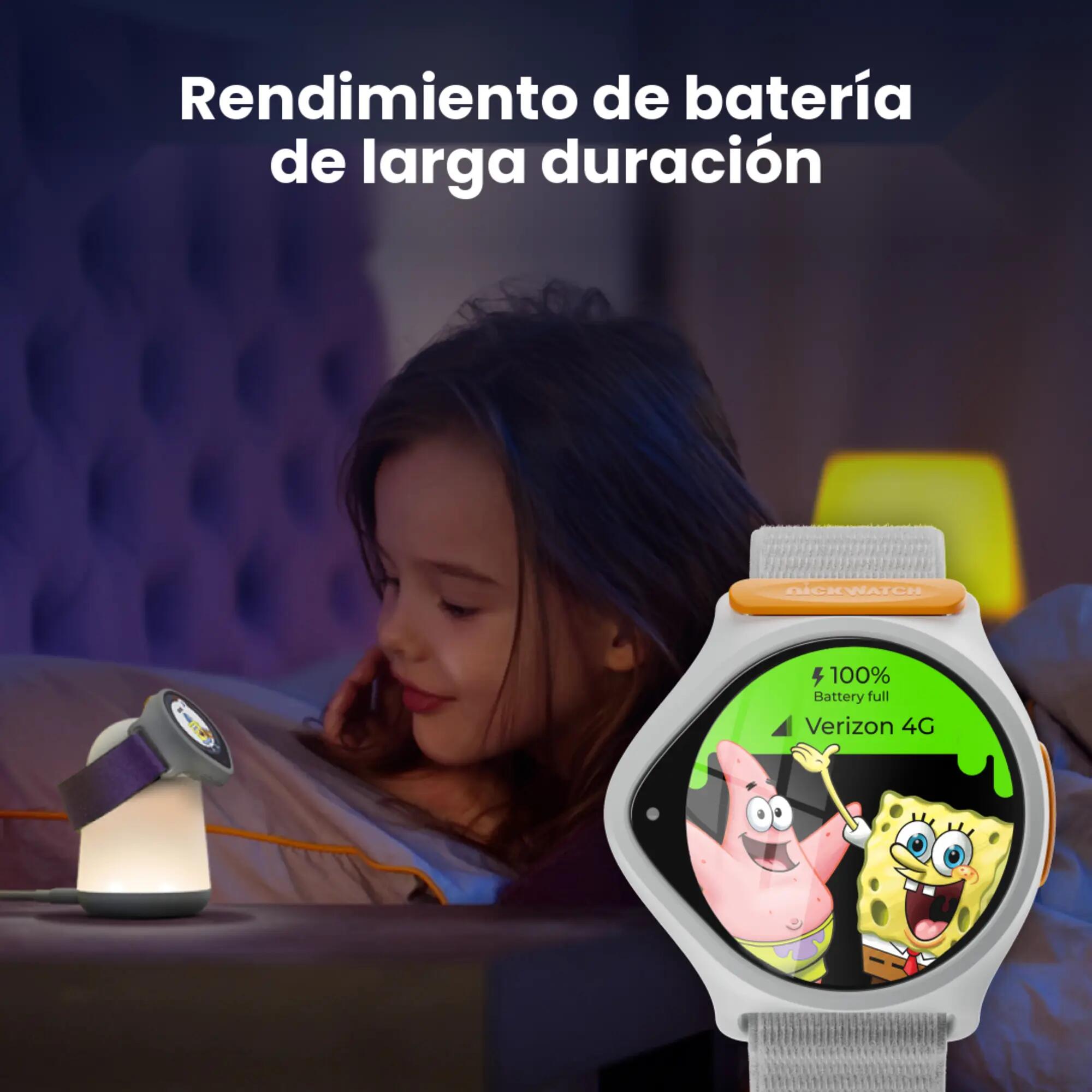 Reloj intelijente con GPS y llamadas niños Nickwatch 9/10